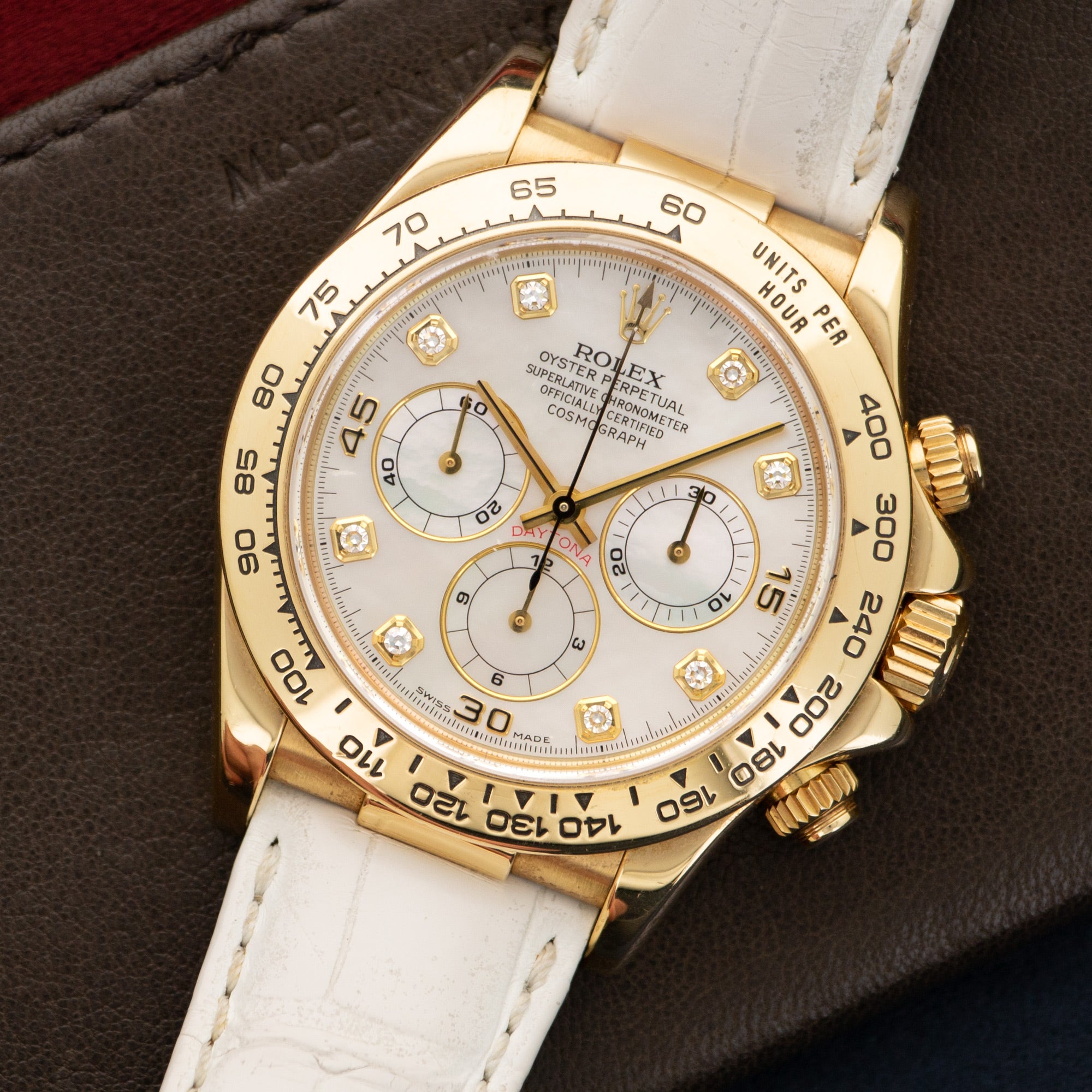 Rolex - Rolex Yellow Gold Daytona Zenith Watch Ref. 16518 - The Keystone Watches