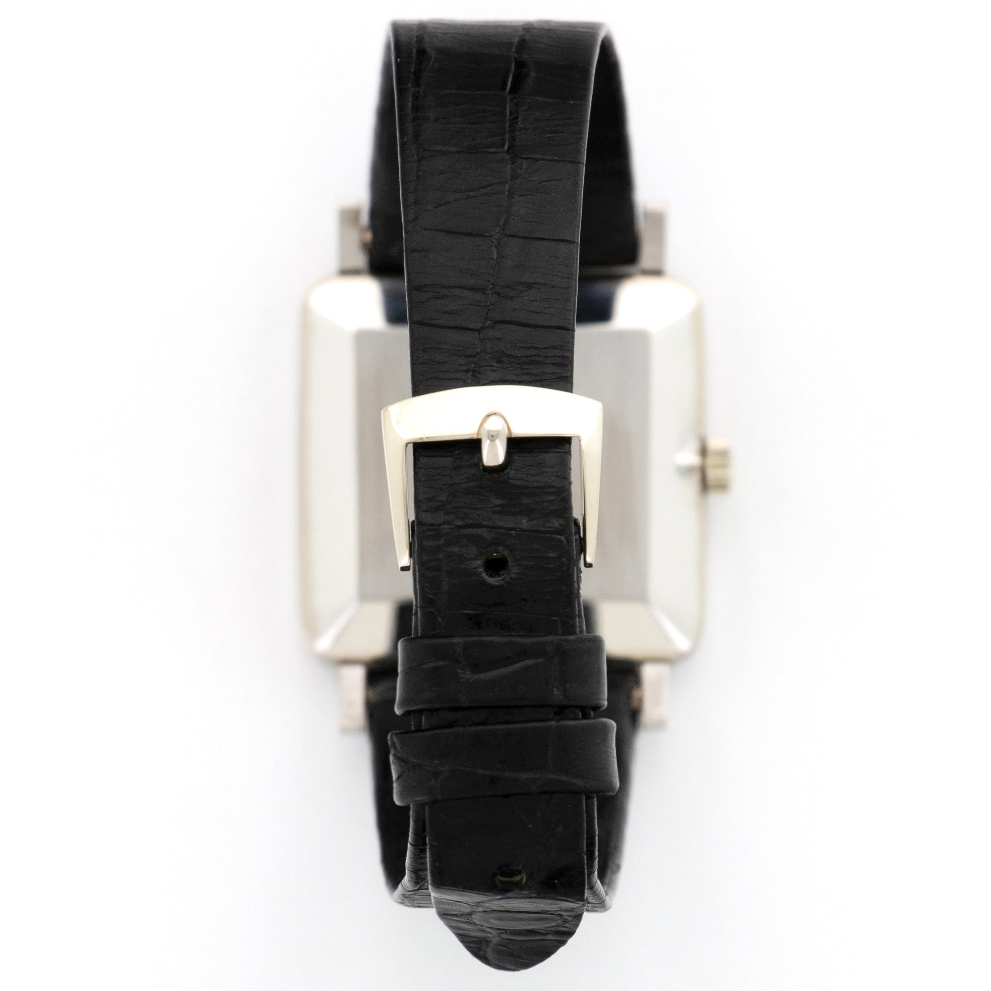Patek Philippe - Patek Philippe White Gold Unsual Strap Watch Ref. 4183 - The Keystone Watches