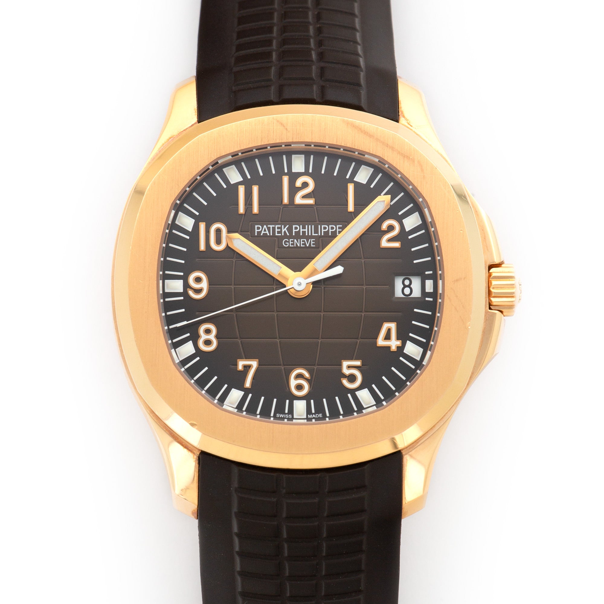 Patek Philippe - Patek Philippe Aquanaut Rose Gold on Strap Ref. 5167R - The Keystone Watches