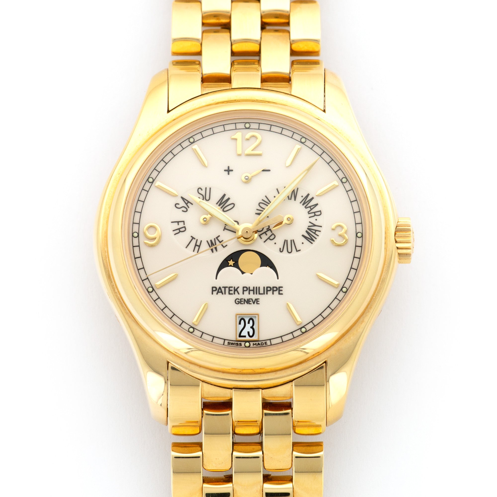 Patek Philippe - Patek Philippe Yellow Gold Annual Calendar Watch Ref. 5146 - The Keystone Watches