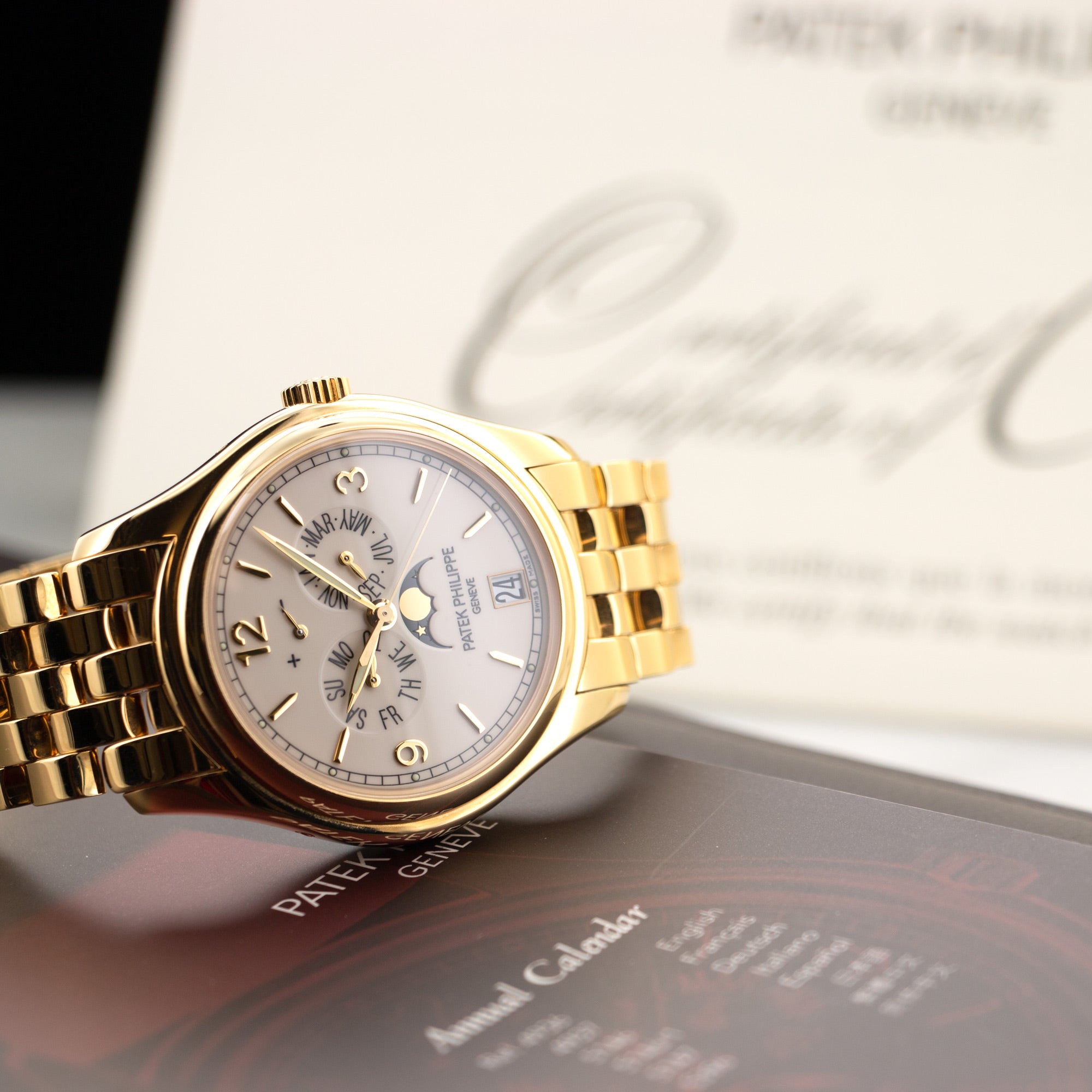 Patek Philippe - Patek Philippe Yellow Gold Annual Calendar Watch Ref. 5146 - The Keystone Watches