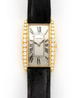 Cartier - Cartier Yellow Gold Tank Diamond Watch - The Keystone Watches