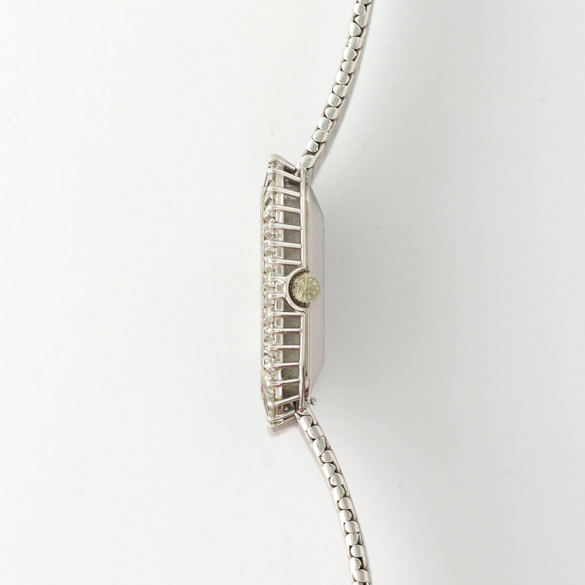 Patek Philippe - Patek Philippe Whtie Gold Baguette Diamond Watch Ref. 3625 - The Keystone Watches