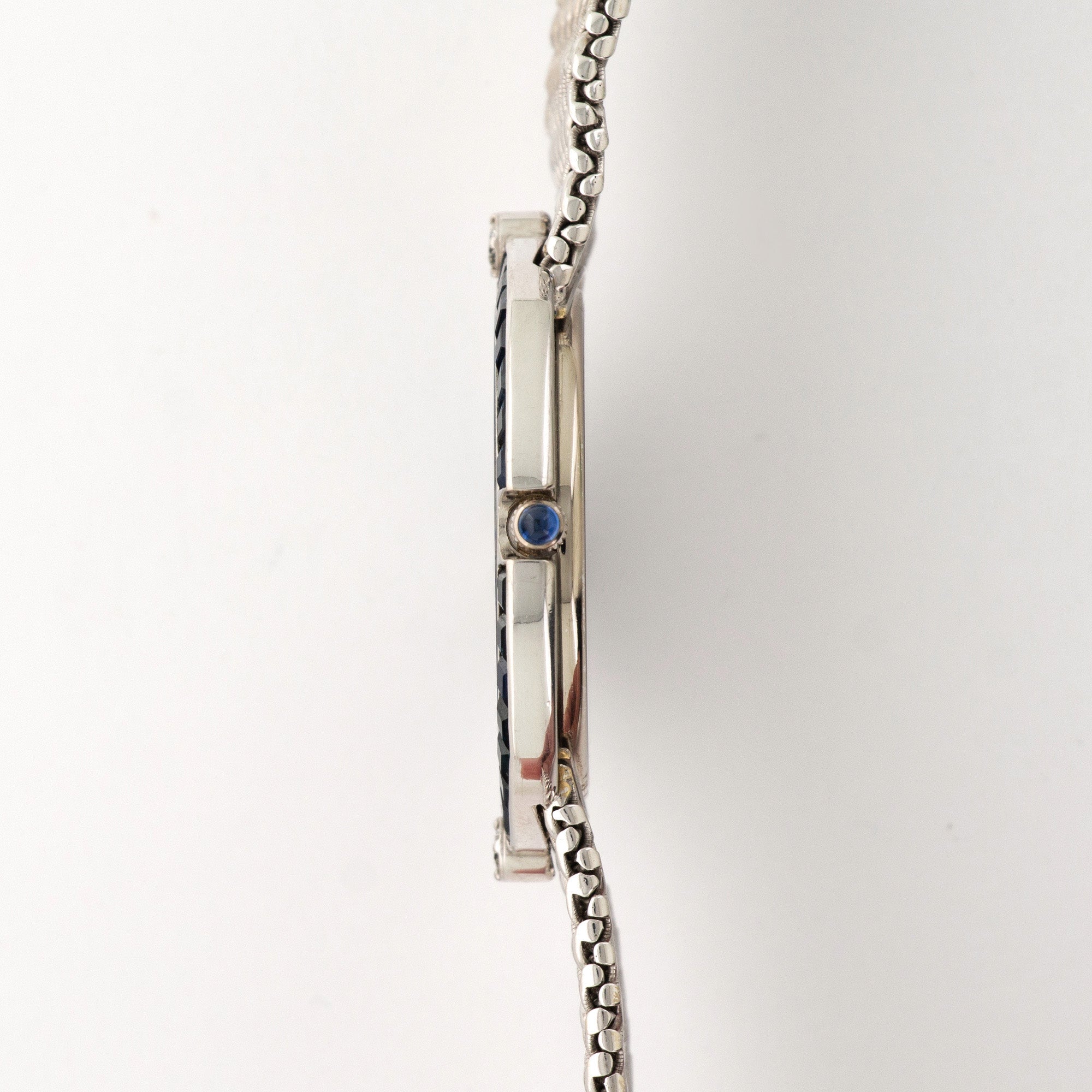 Audemars Piguet - Audemars Piguet White Gold Oversized Skeleton Sapphire & Diamond Watch - The Keystone Watches