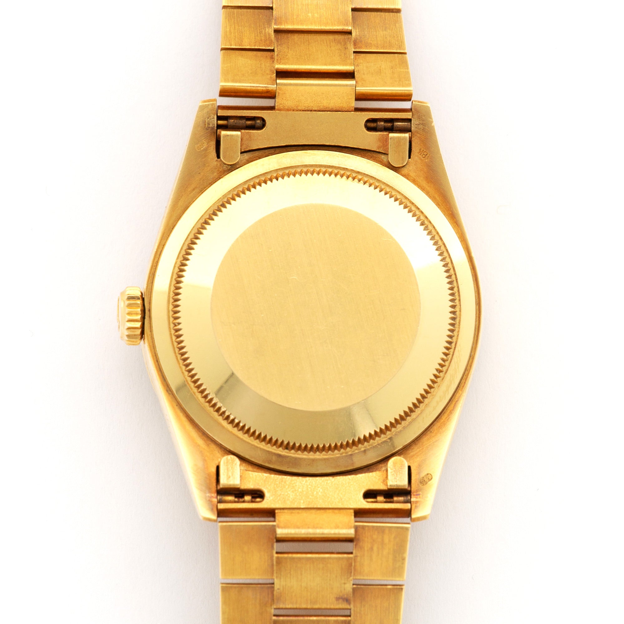 Rolex - Rolex Yellow Gold Day-Date Pave Diamond & Ruby Watch Ref. 18388 - The Keystone Watches