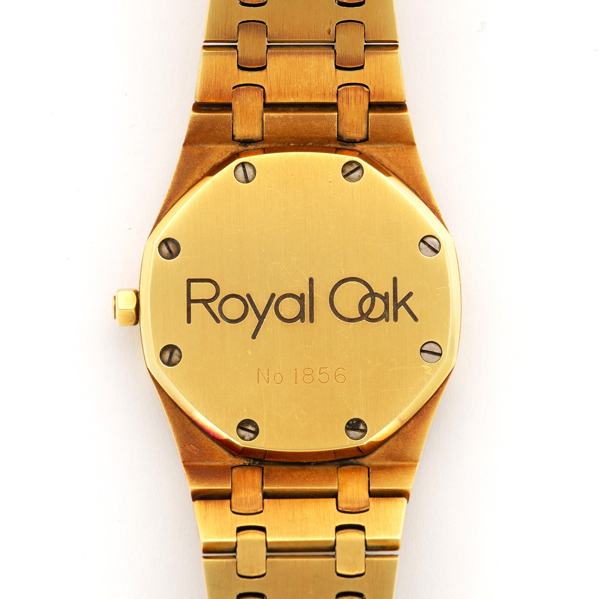 Audemars Piguet - Audemars Piguet Yellow Gold Royal Oak Diamond Watch - The Keystone Watches