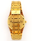 Audemars Piguet - Audemars Piguet Yellow Gold Royal Oak Diamond Watch - The Keystone Watches