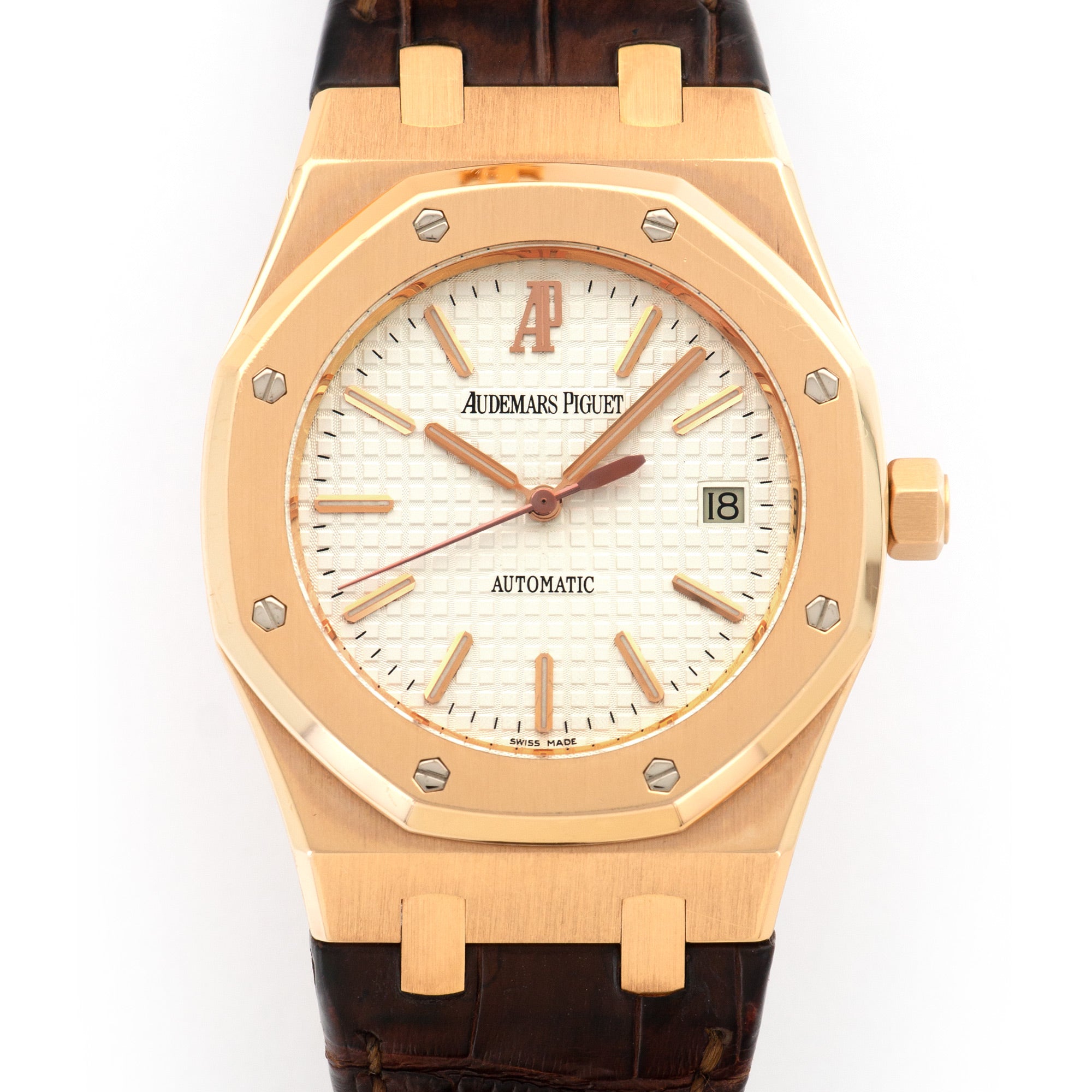 Audemars Piguet - Audemars Piguet Rose Gold Royal Oak Watch Ref. 15300 - The Keystone Watches