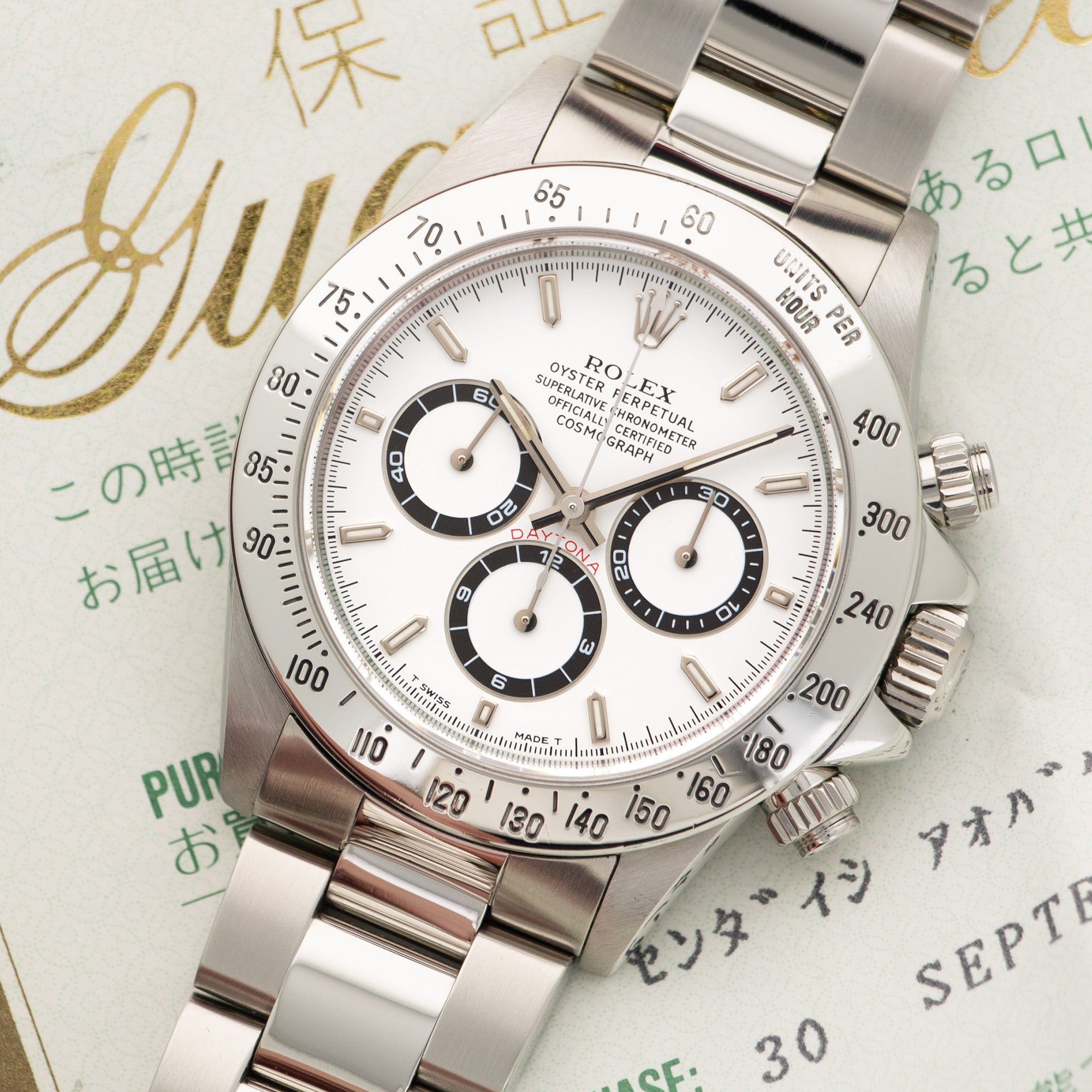 Rolex - Rolex Cosmograph Zenith Daytona Watch Ref. 16520 - The Keystone Watches