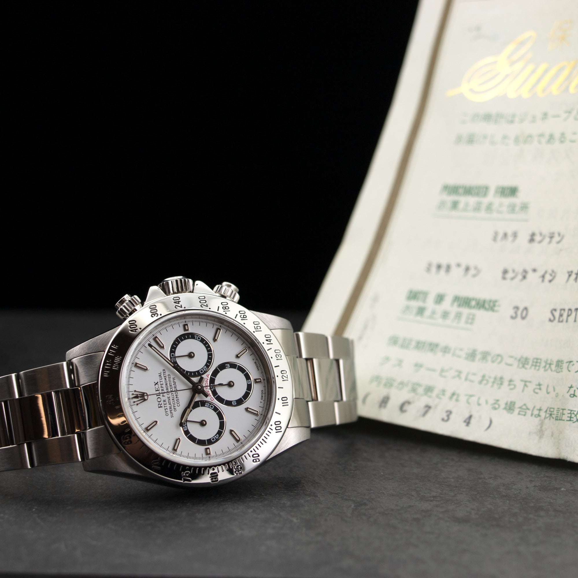 Rolex - Rolex Cosmograph Zenith Daytona Watch Ref. 16520 - The Keystone Watches