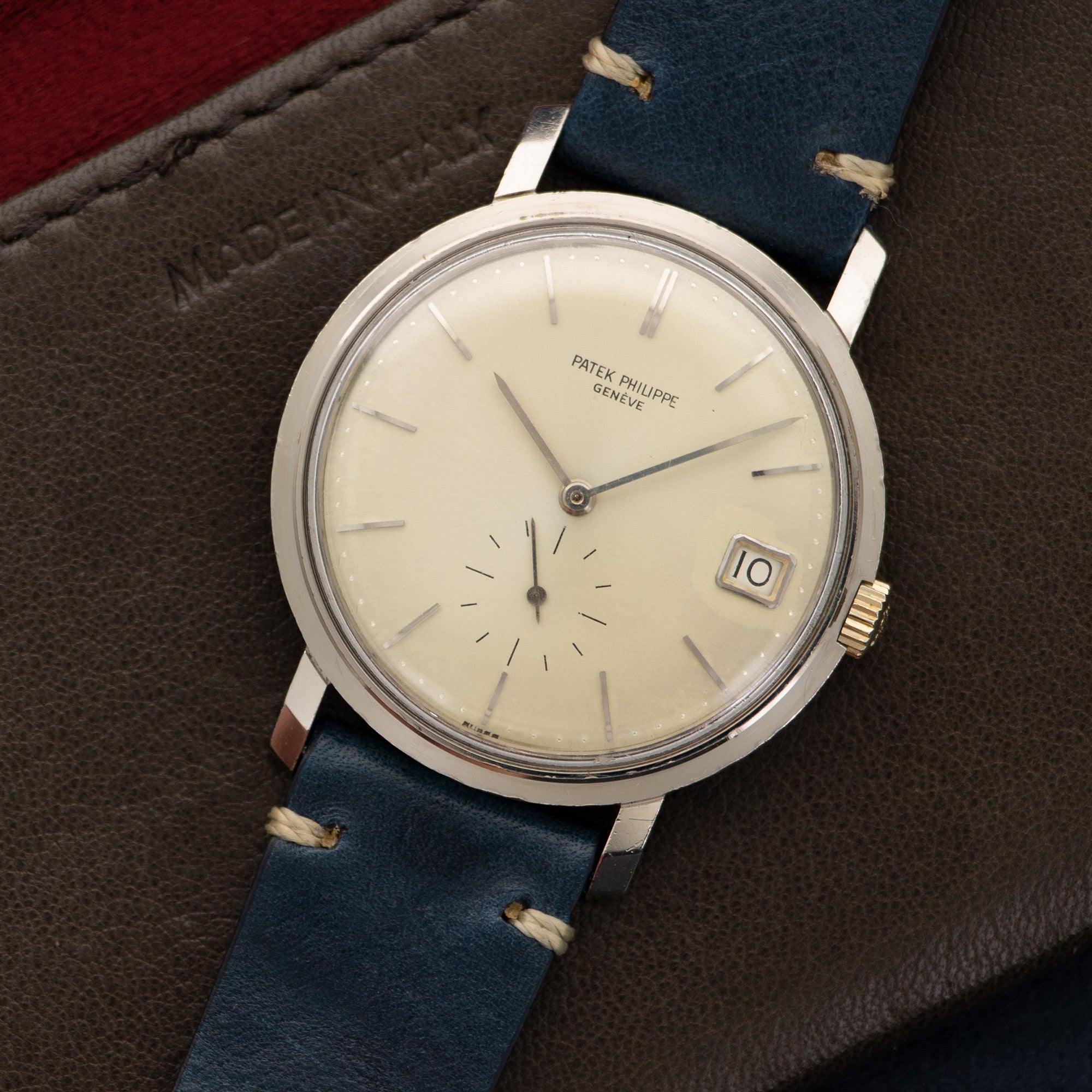 Patek Philippe - Patek Philippe White Gold Automatic Watch Ref. 3445 - The Keystone Watches