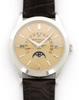 Patek Philippe - Patek Philippe Platinum Perpetual Calendar Retrograde Watch Ref. 5496 - The Keystone Watches