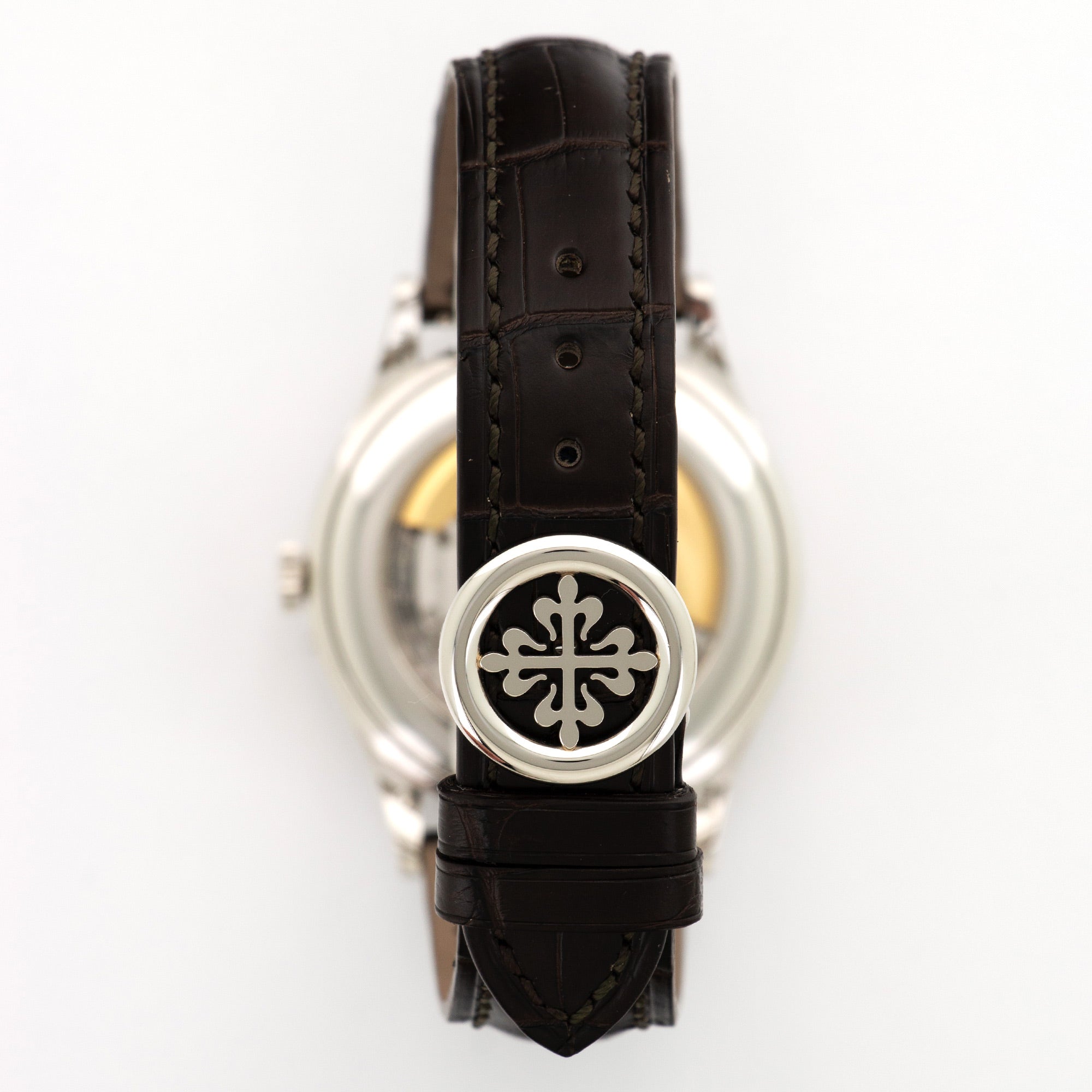 Patek Philippe - Patek Philippe Platinum Perpetual Calendar Retrograde Watch Ref. 5496 - The Keystone Watches