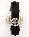 Patek Philippe - Patek Philippe Platinum Perpetual Calendar Retrograde Watch Ref. 5496 - The Keystone Watches