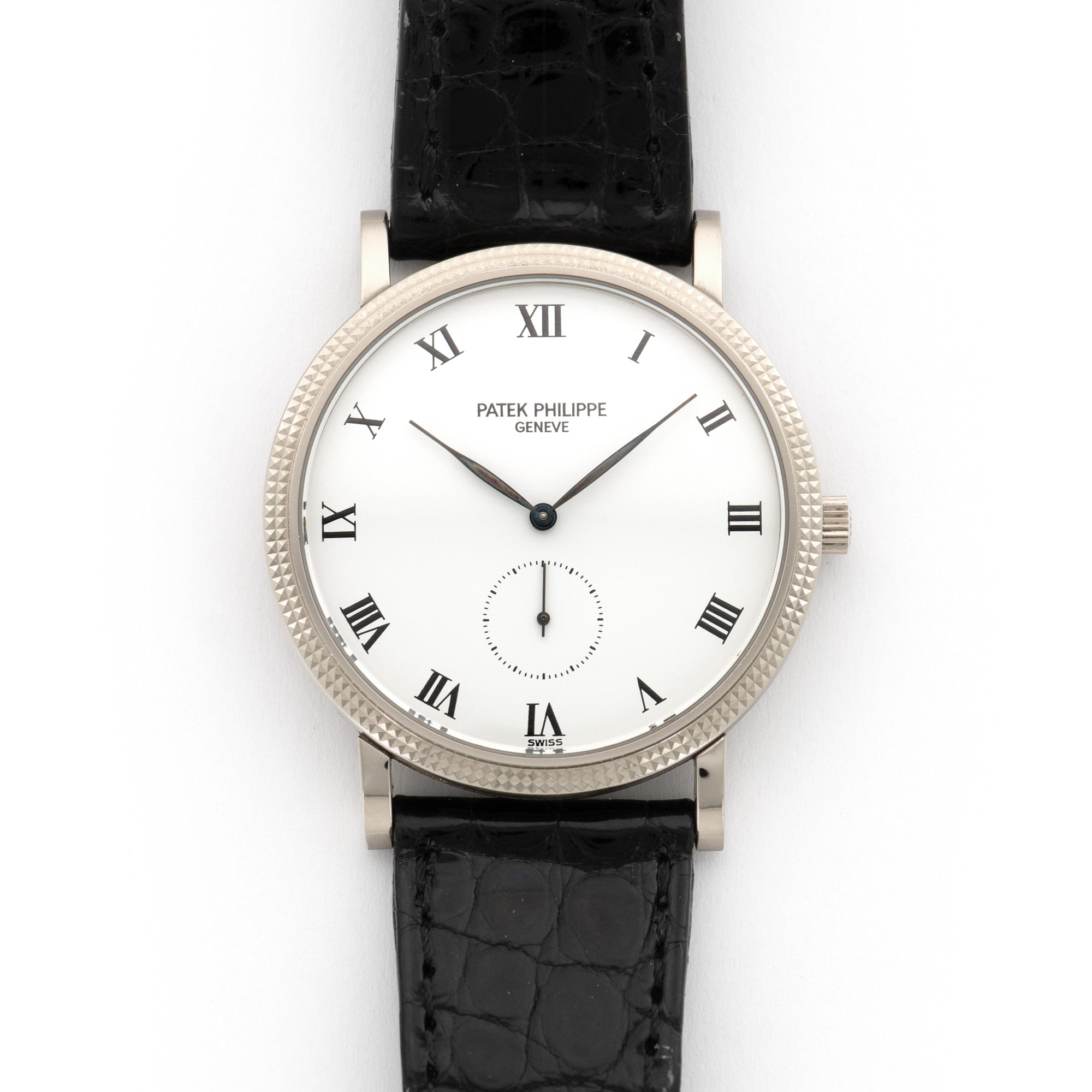 Patek Philippe - Patek Philippe White Gold Calatrava Watch Ref. 3919 - The Keystone Watches
