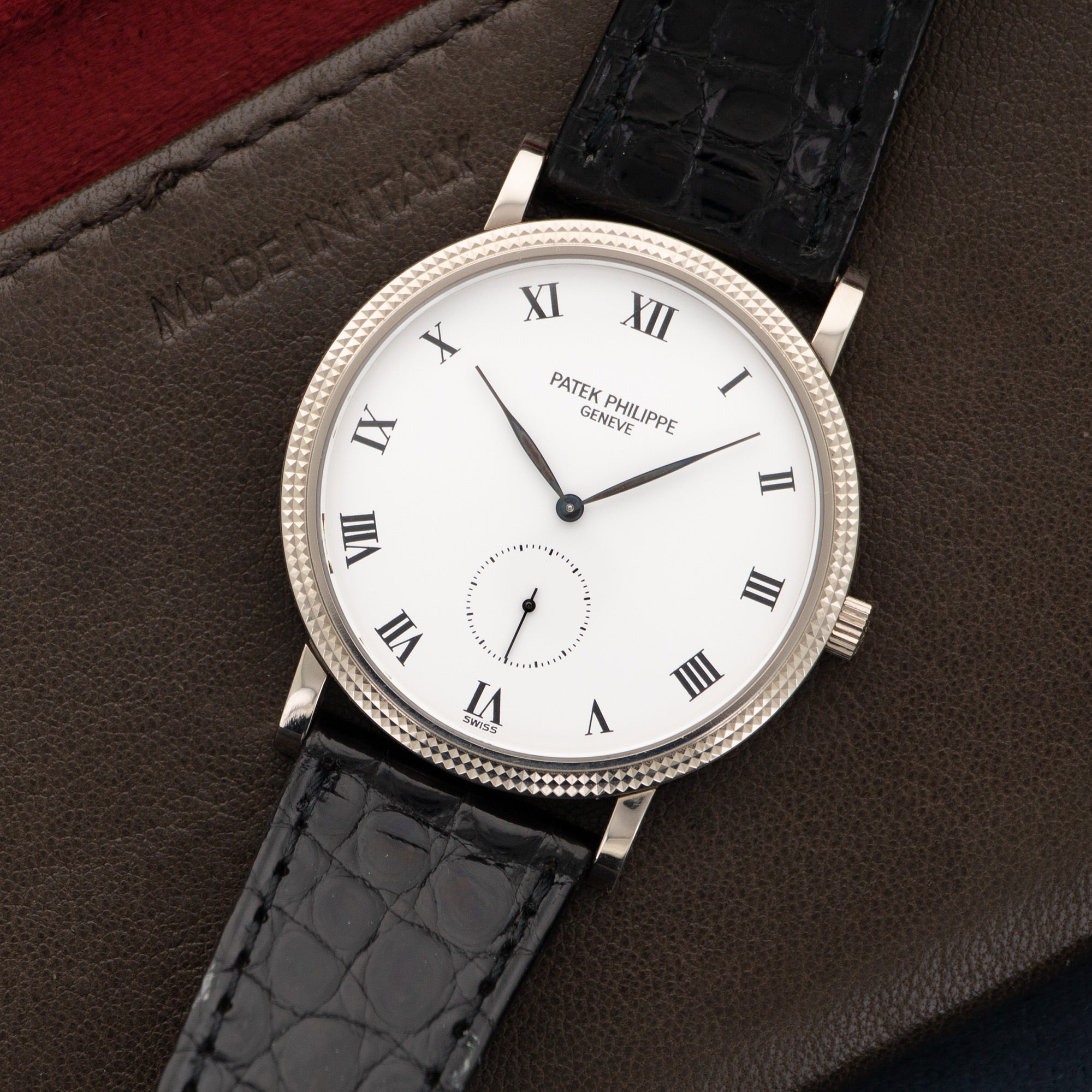 Patek Philippe - Patek Philippe White Gold Calatrava Watch Ref. 3919 - The Keystone Watches