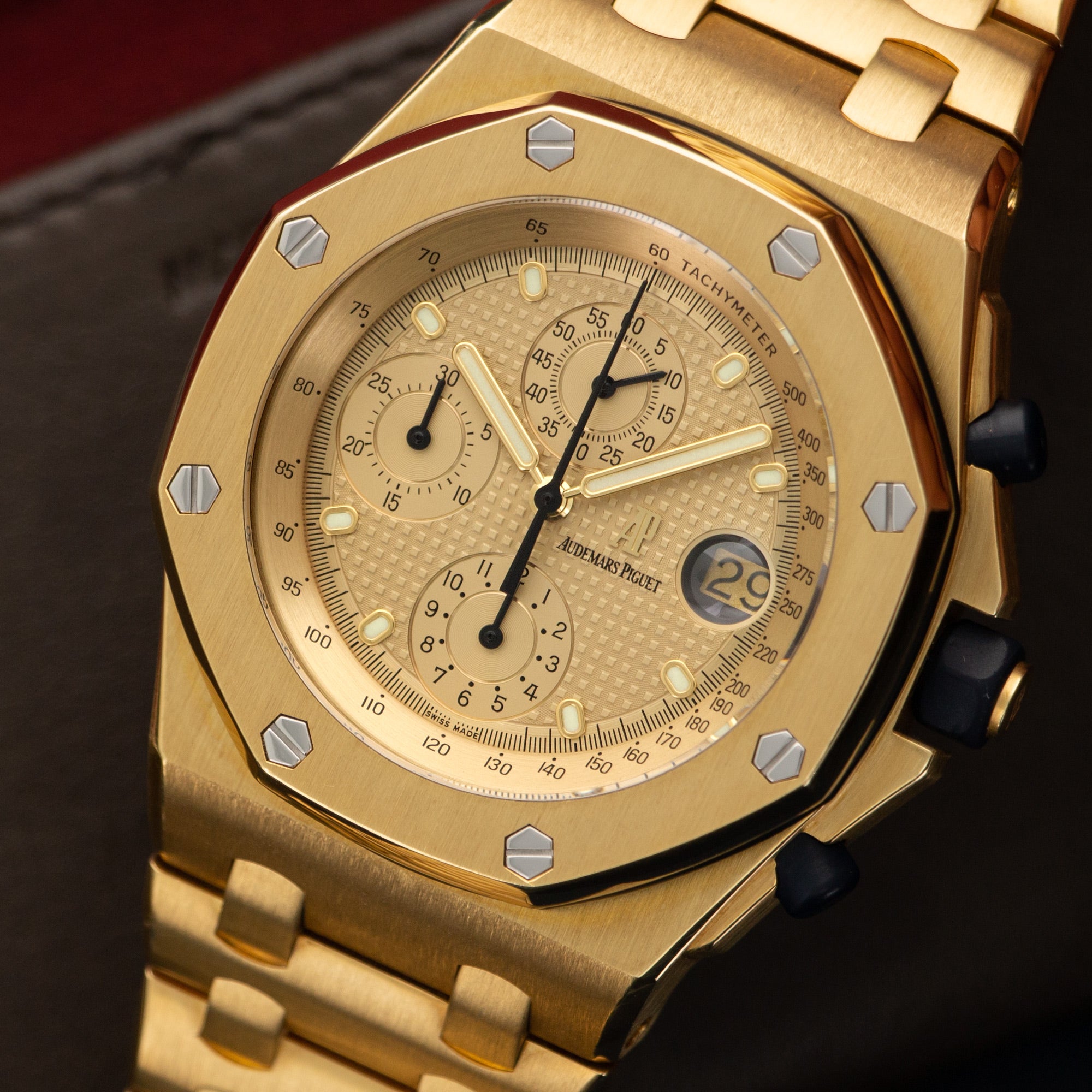 Audemars Piguet - Audemars Piguet Yellow Gold Royal Oak Offshore Watch Ref. 25721 - The Keystone Watches