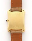 Cartier - Cartier Yellow Gold Bamboo Coussin Watch - The Keystone Watches