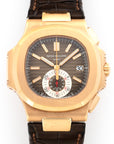 Patek Philippe - Patek Philippe Rose Gold Nautilus Chronograph Watch Ref. 5980 - The Keystone Watches