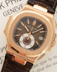 Patek Philippe - Patek Philippe Rose Gold Nautilus Chronograph Watch Ref. 5980 - The Keystone Watches