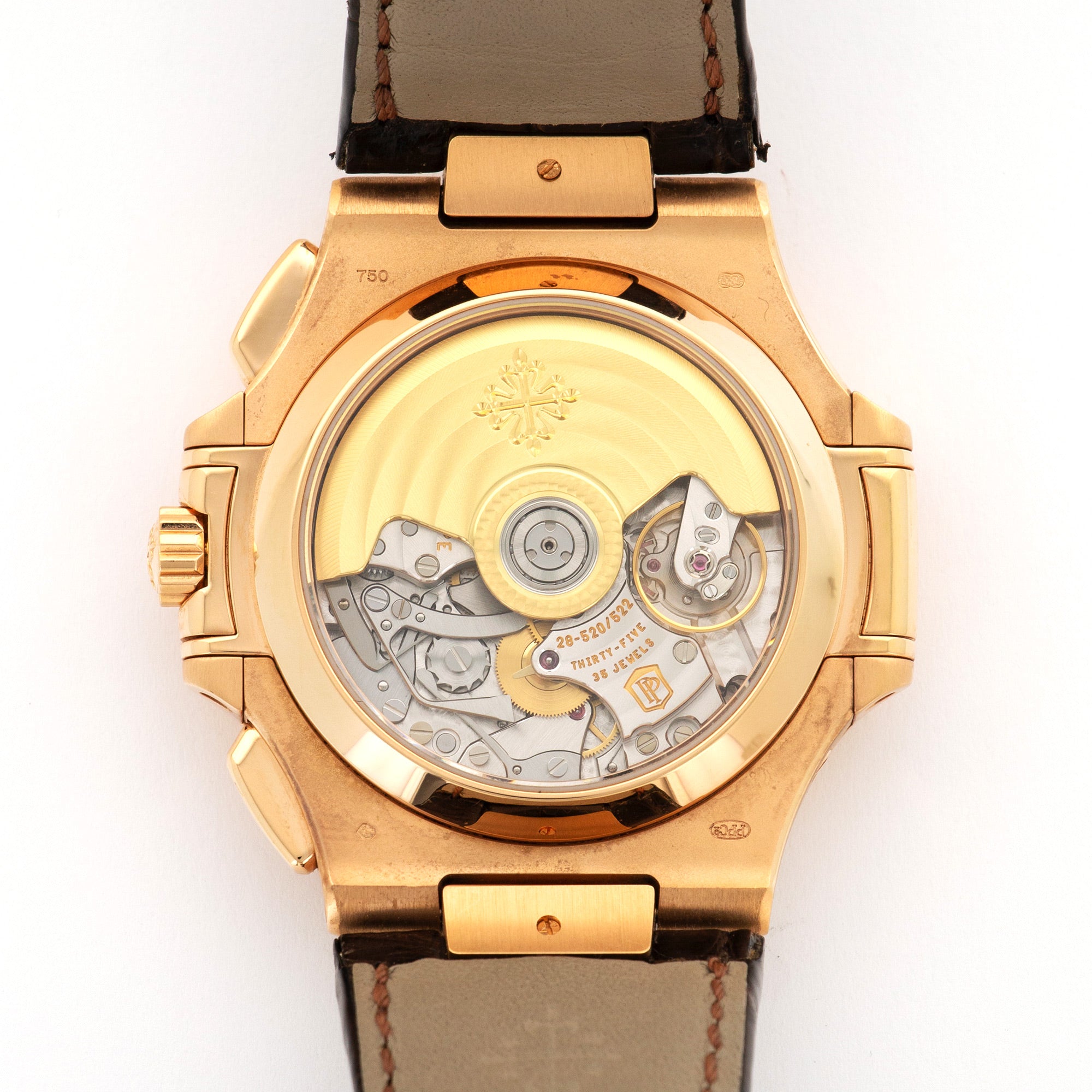 Patek Philippe - Patek Philippe Rose Gold Nautilus Chronograph Watch Ref. 5980 - The Keystone Watches