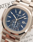 Patek Philippe - Patek Philippe White Gold Nautilus Chronograph Watch Ref. 5976 - The Keystone Watches