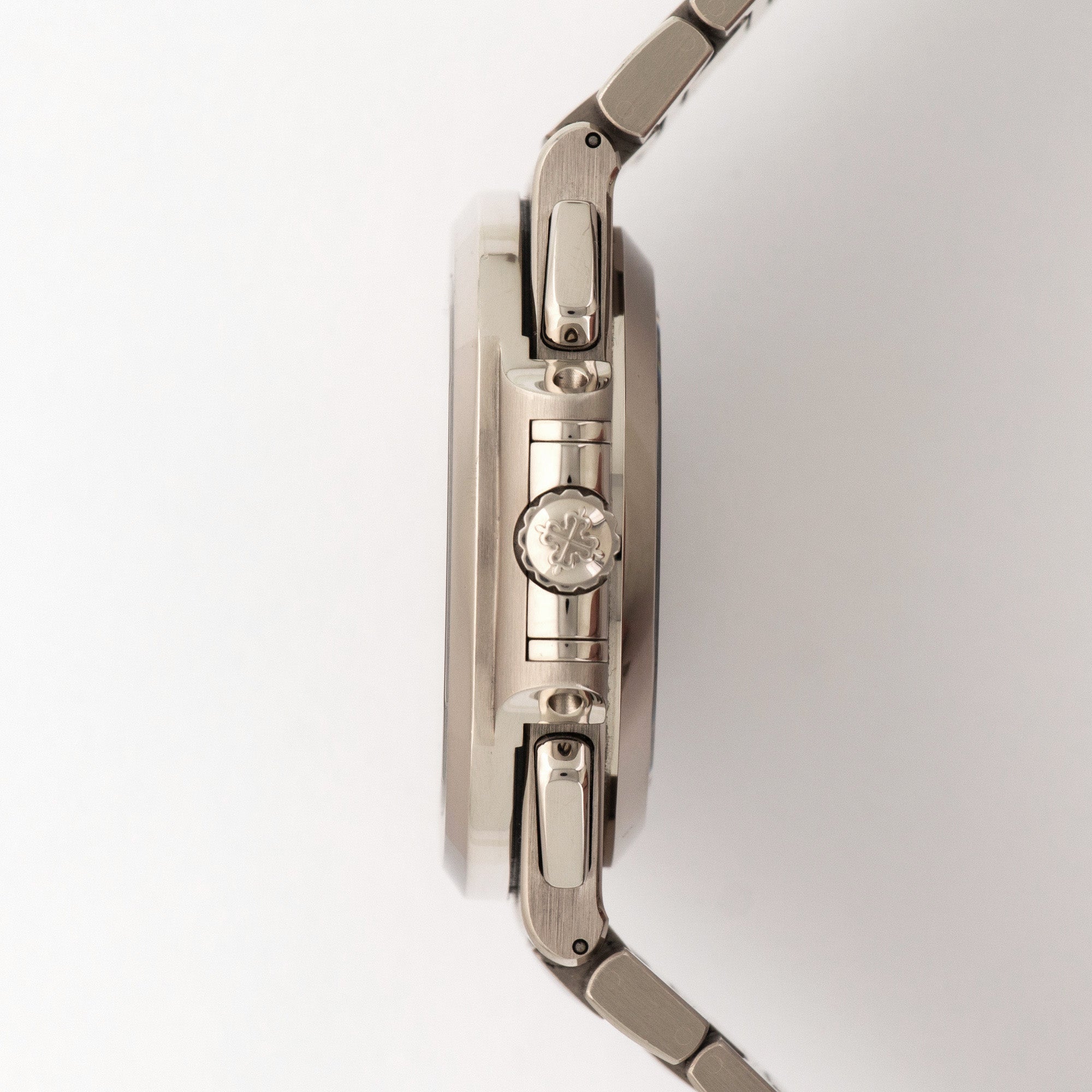 Patek Philippe - Patek Philippe White Gold Nautilus Chronograph Watch Ref. 5976 - The Keystone Watches