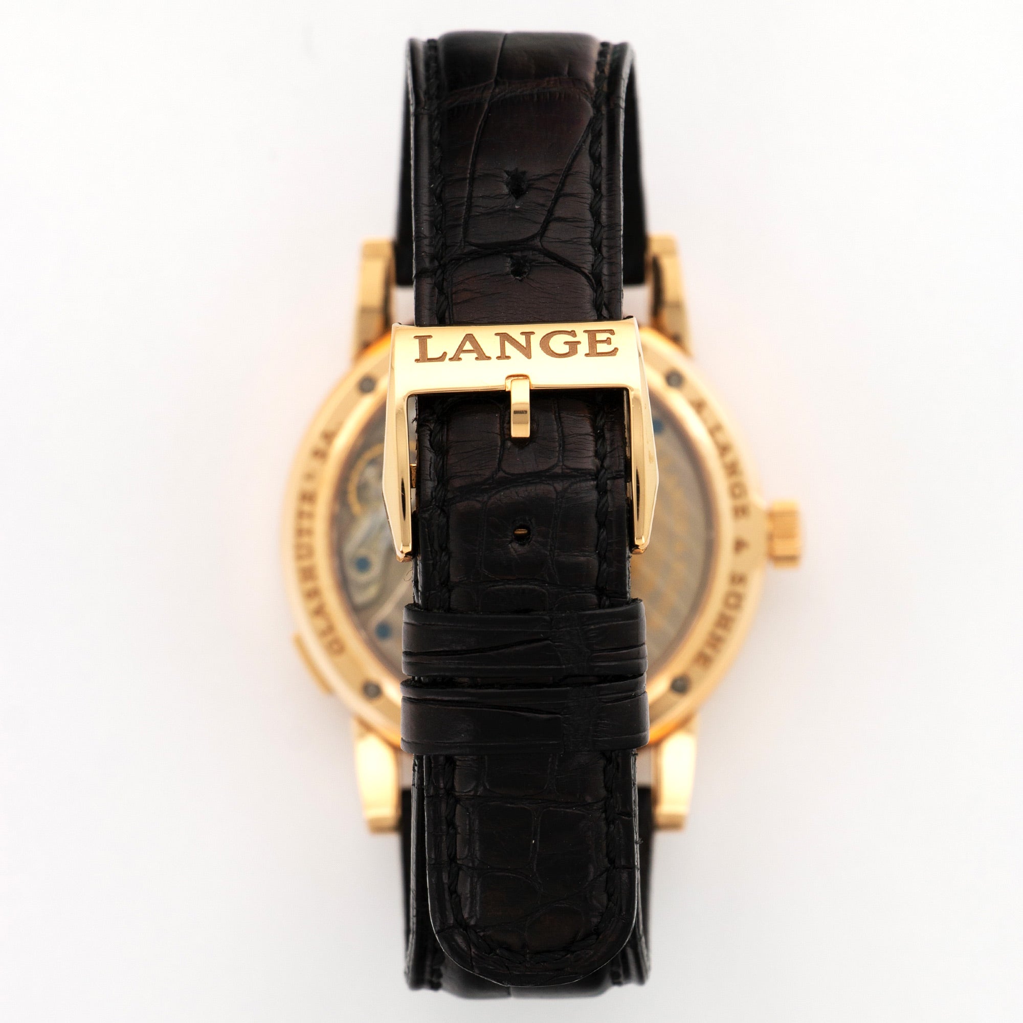 A. Lange & Sohne - A. Lange & Sohne Rose Gold Lange 1 Watch Ref. 101.031 - The Keystone Watches