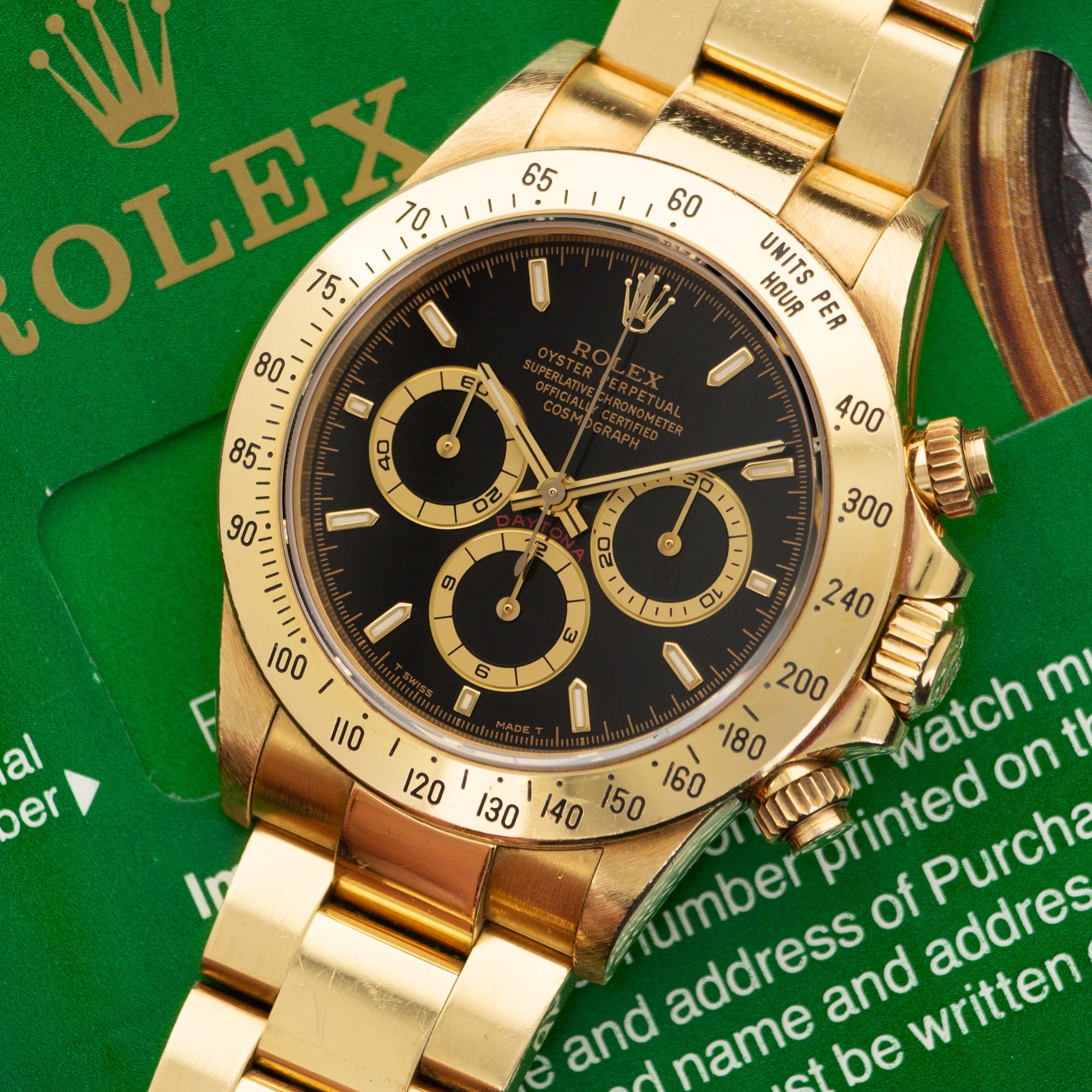 Rolex - Rolex Yellow Gold Cosmograph Daytona Watch Ref. 16528 - The Keystone Watches