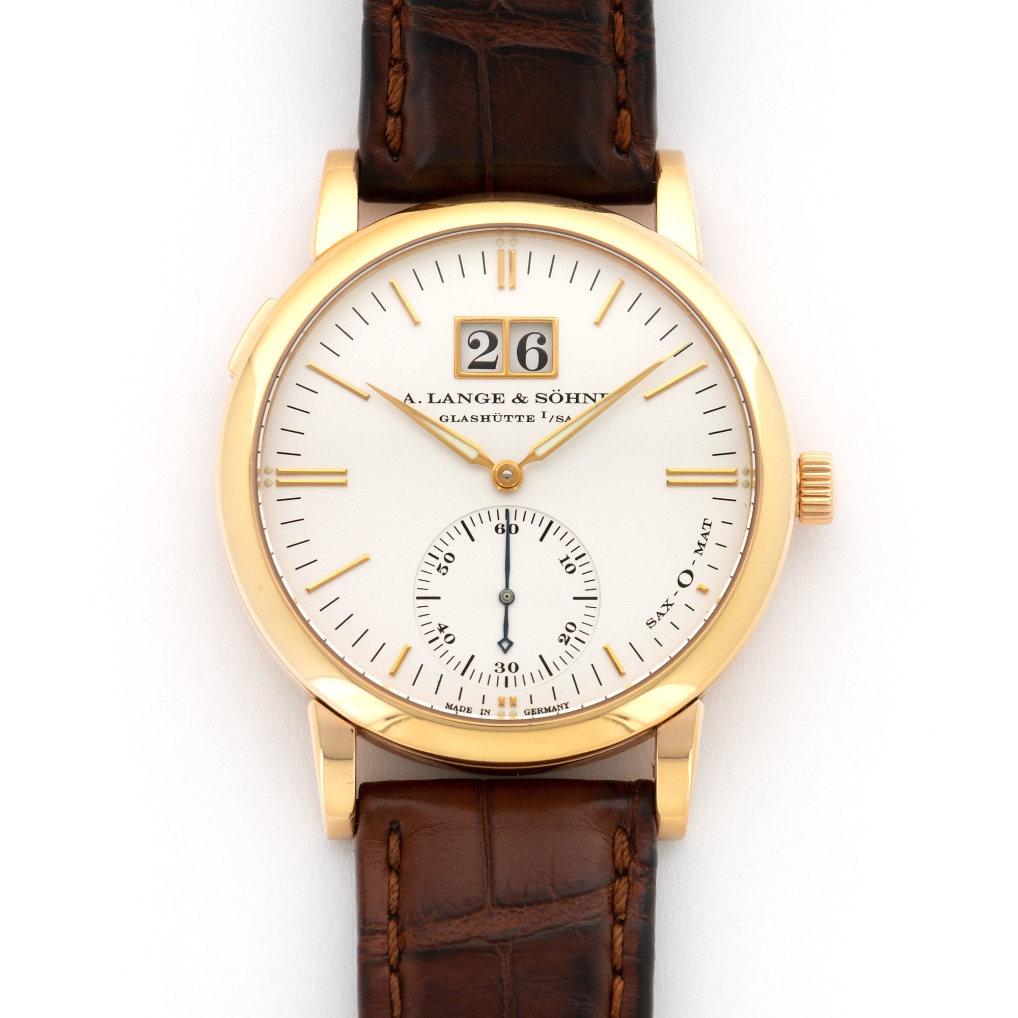 A. Lange & Sohne - A. Lange & Sohne Rose Gold Saxonia Automatic Watch Ref. 315.032 - The Keystone Watches