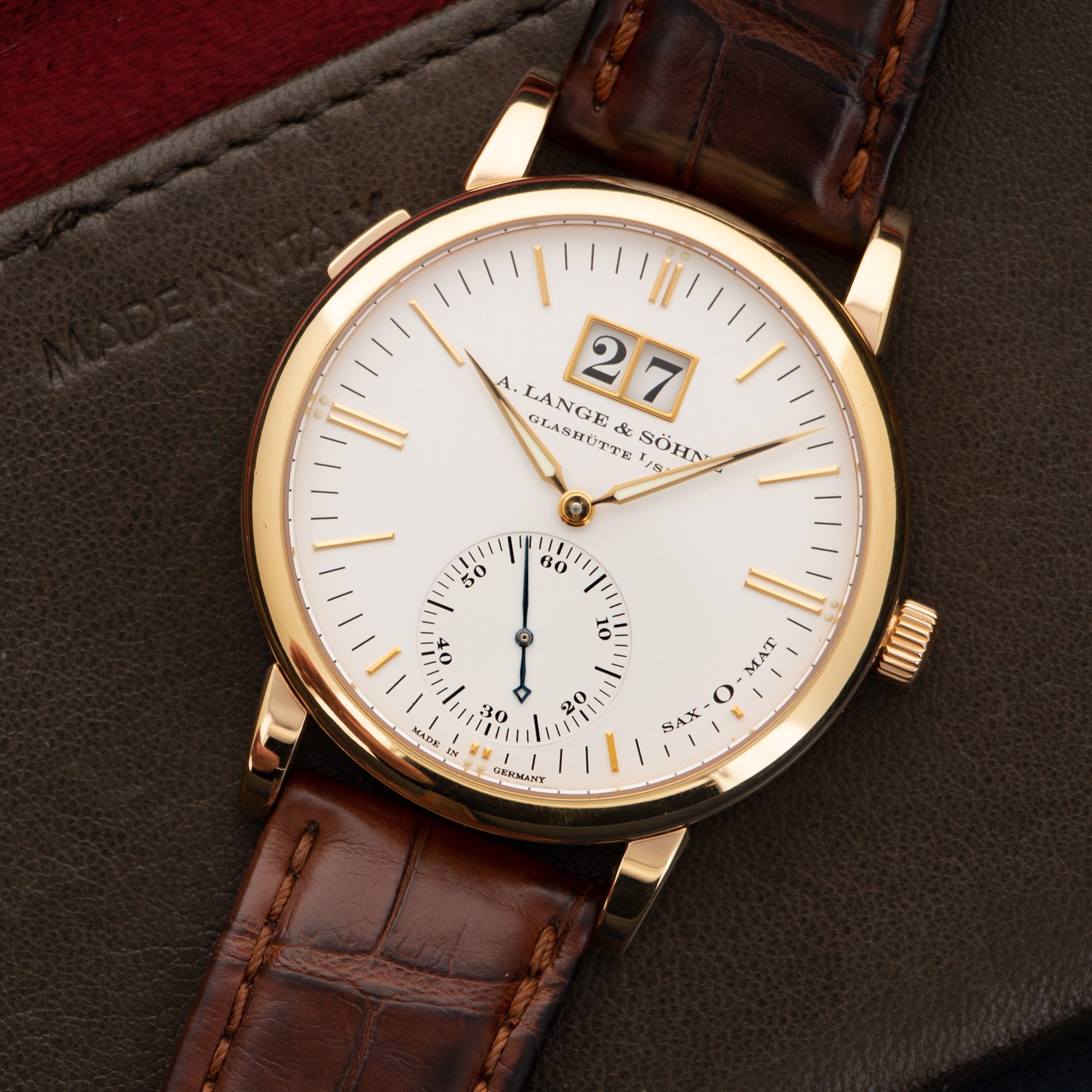 A. Lange & Sohne - A. Lange & Sohne Rose Gold Saxonia Automatic Watch Ref. 315.032 - The Keystone Watches