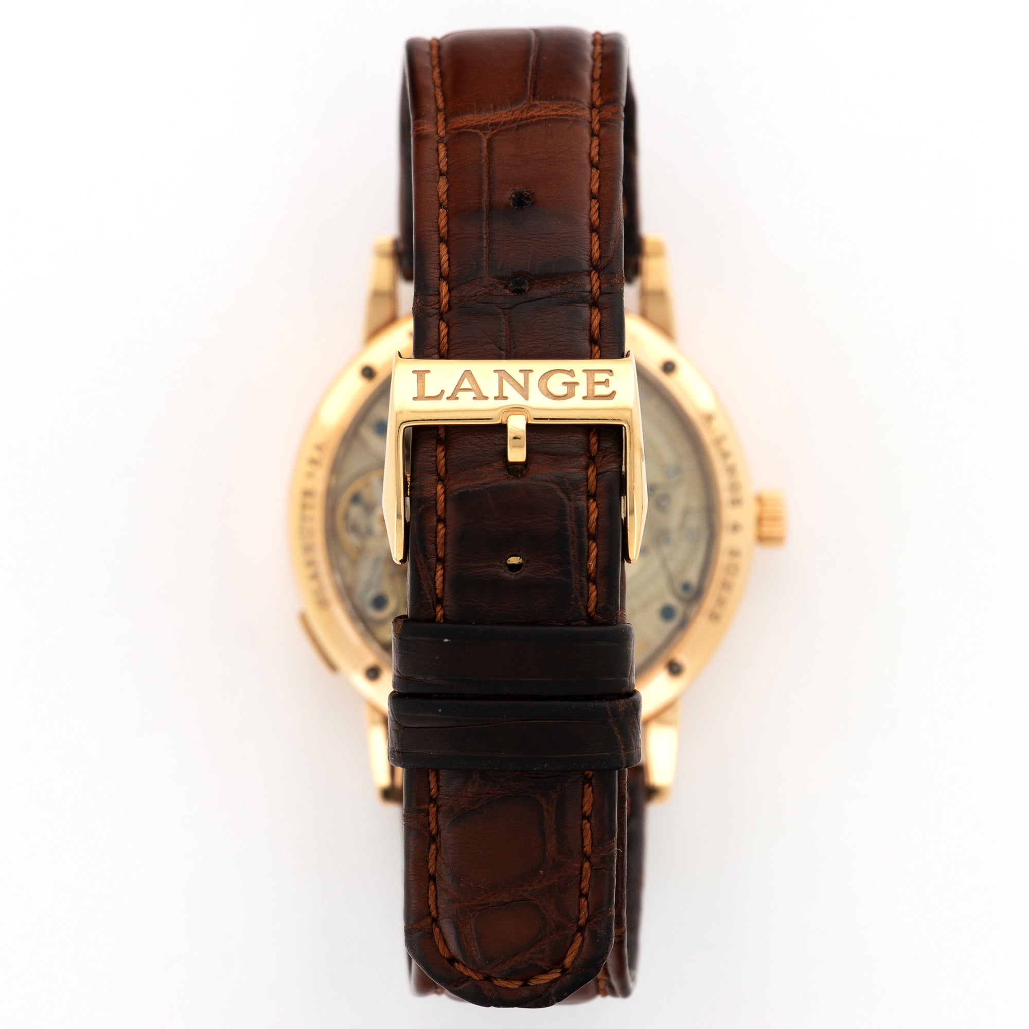 A. Lange & Sohne - A. Lange & Sohne Rose Gold Saxonia Automatic Watch Ref. 315.032 - The Keystone Watches