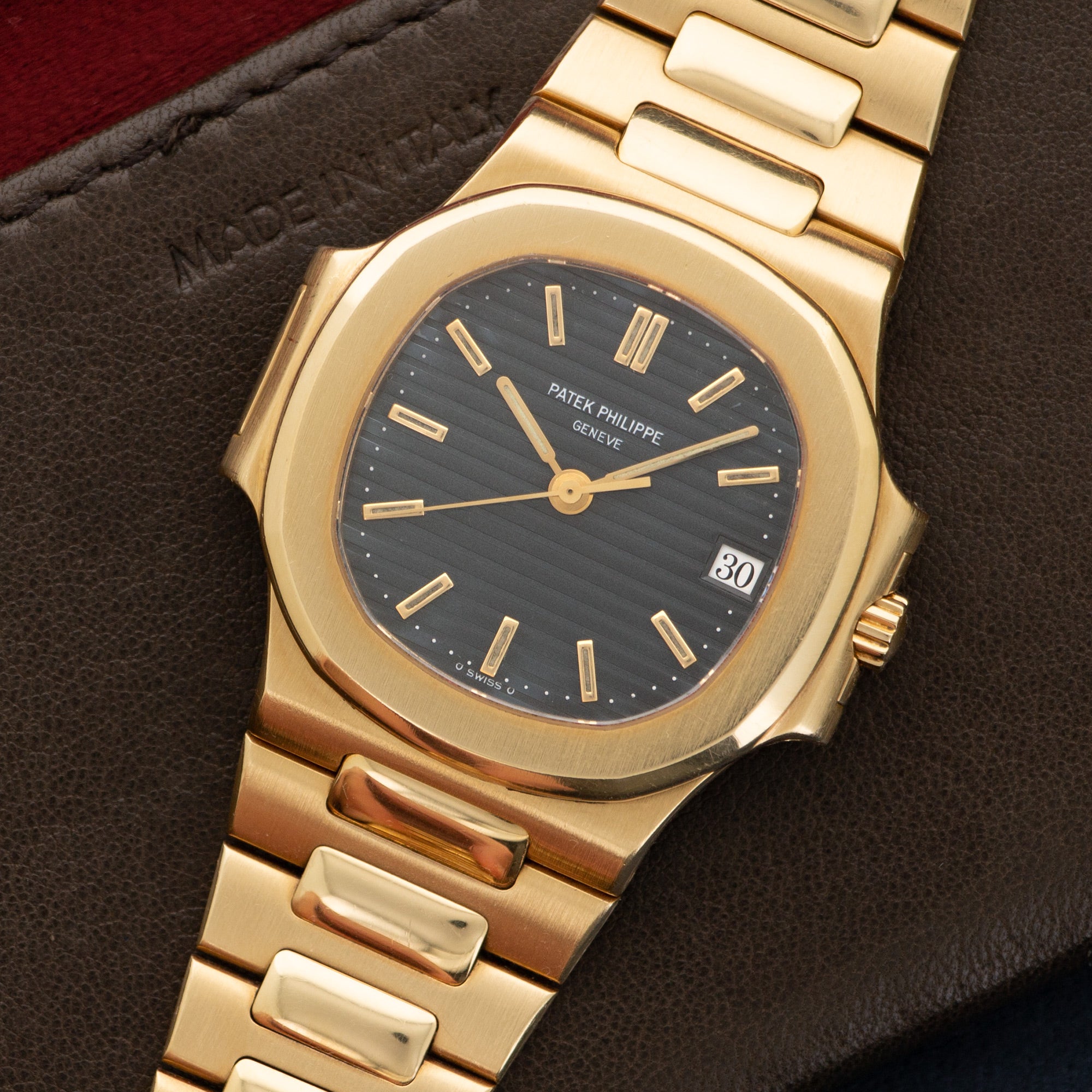 Patek Philippe - Patek Philippe Yellow Gold Nautilus Watch Ref. 3800 - The Keystone Watches