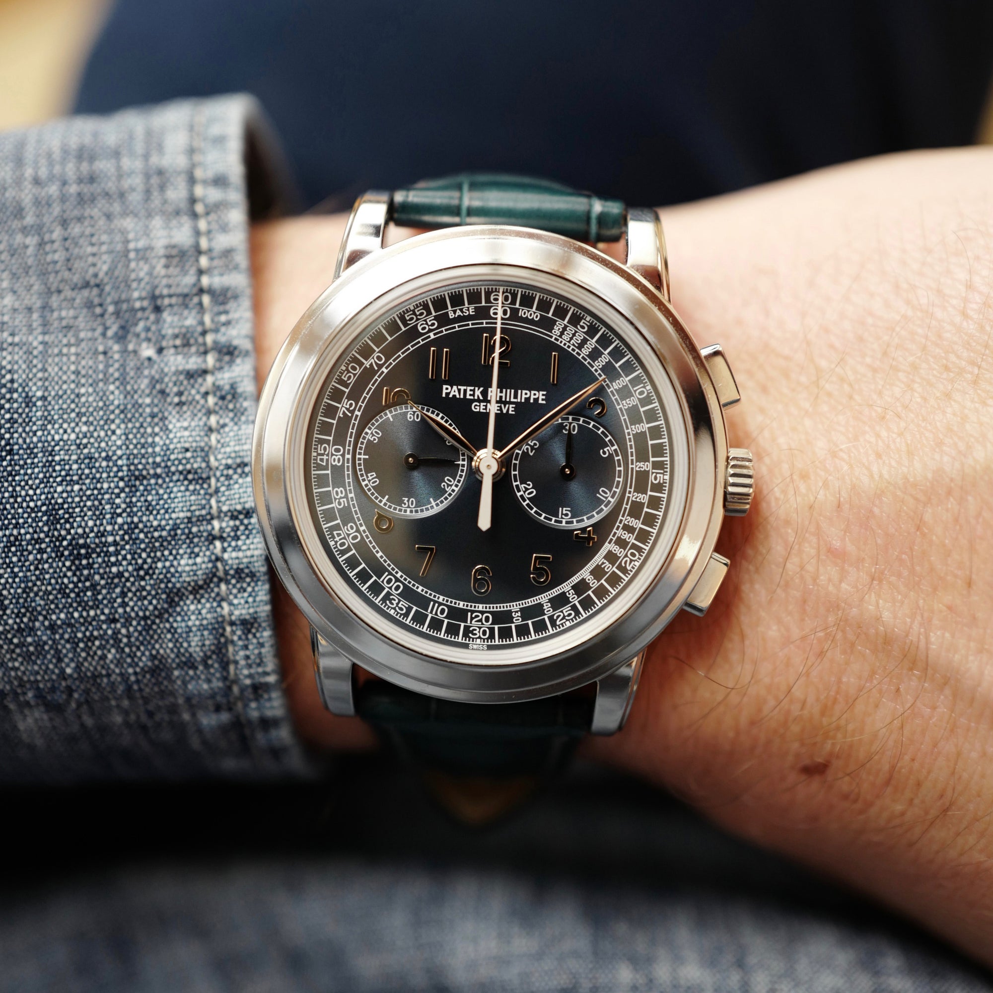 Patek Philippe - Patek Philippe Platinum Chronograph Watch Ref. 5070 - The Keystone Watches