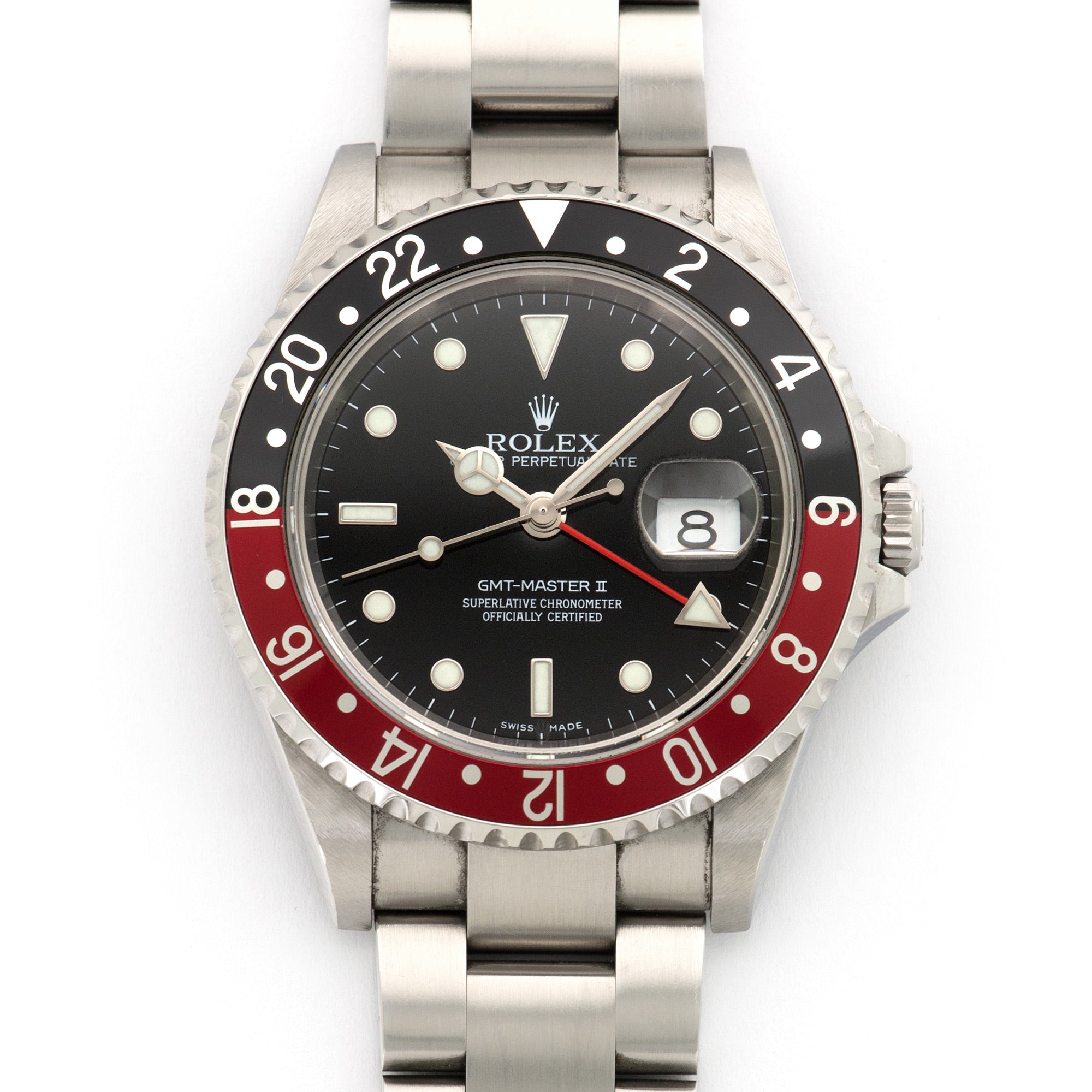 Rolex - Rolex GMT-Master II Coke Watch Ref. 16710 with Original Box and Papers - The Keystone Watches