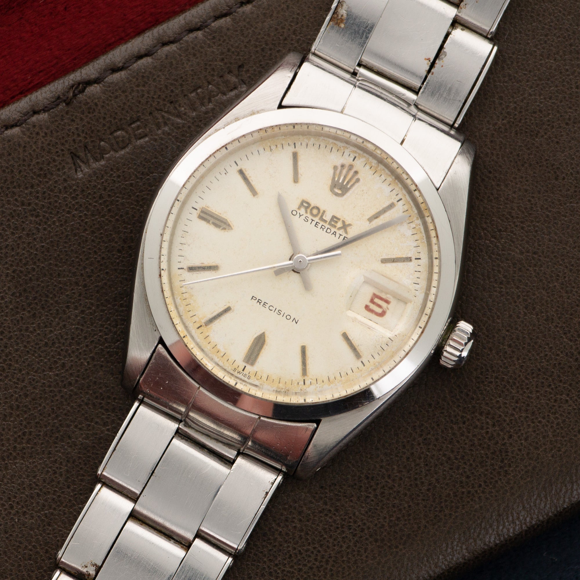 Rolex - Rolex OysterDate Stainless Steel Ref. 6294 - The Keystone Watches