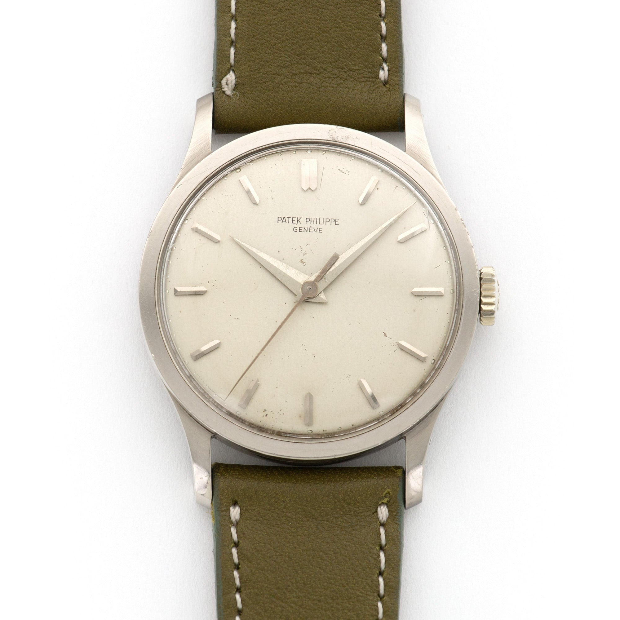 Patek Philippe - Patek Philippe White Gold Calatrava Watch Ref. 570 - The Keystone Watches