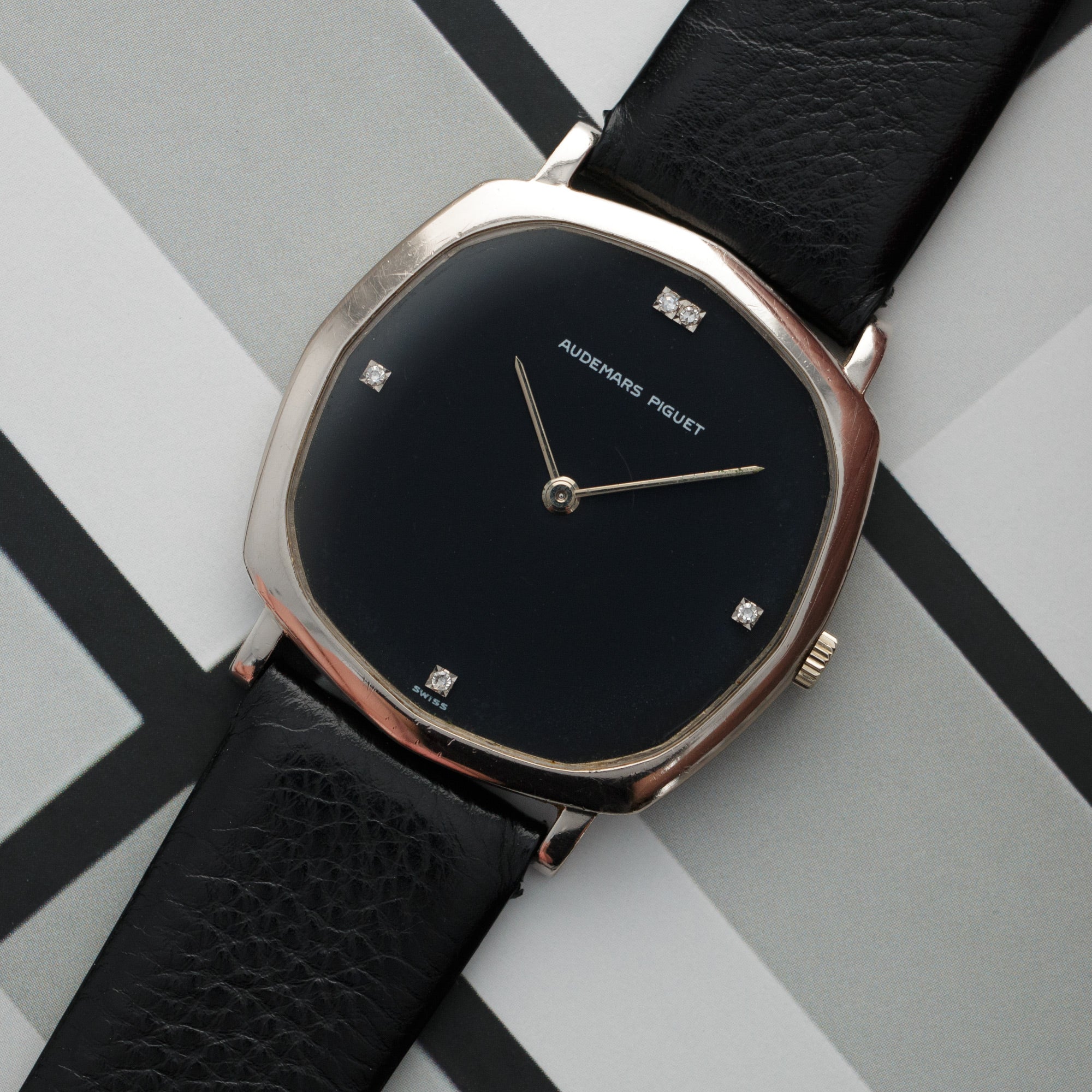 Audemars Piguet - Audemars Piguet White Gold Diamond Strap Watch - The Keystone Watches
