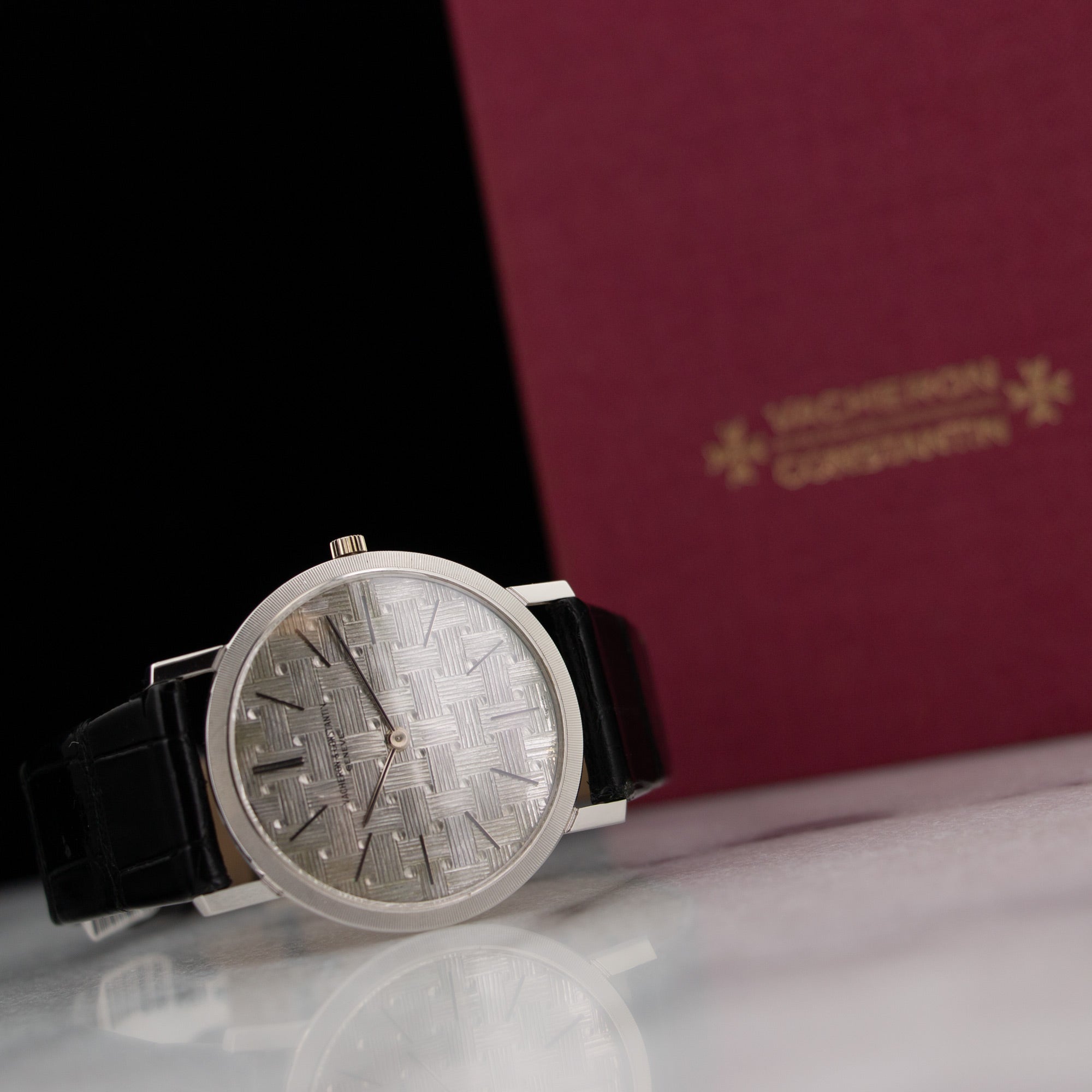 Vacheron Constantin - Vacheron Constantin White Gold Watch Ref. 6351 with Original Box and Papers - The Keystone Watches
