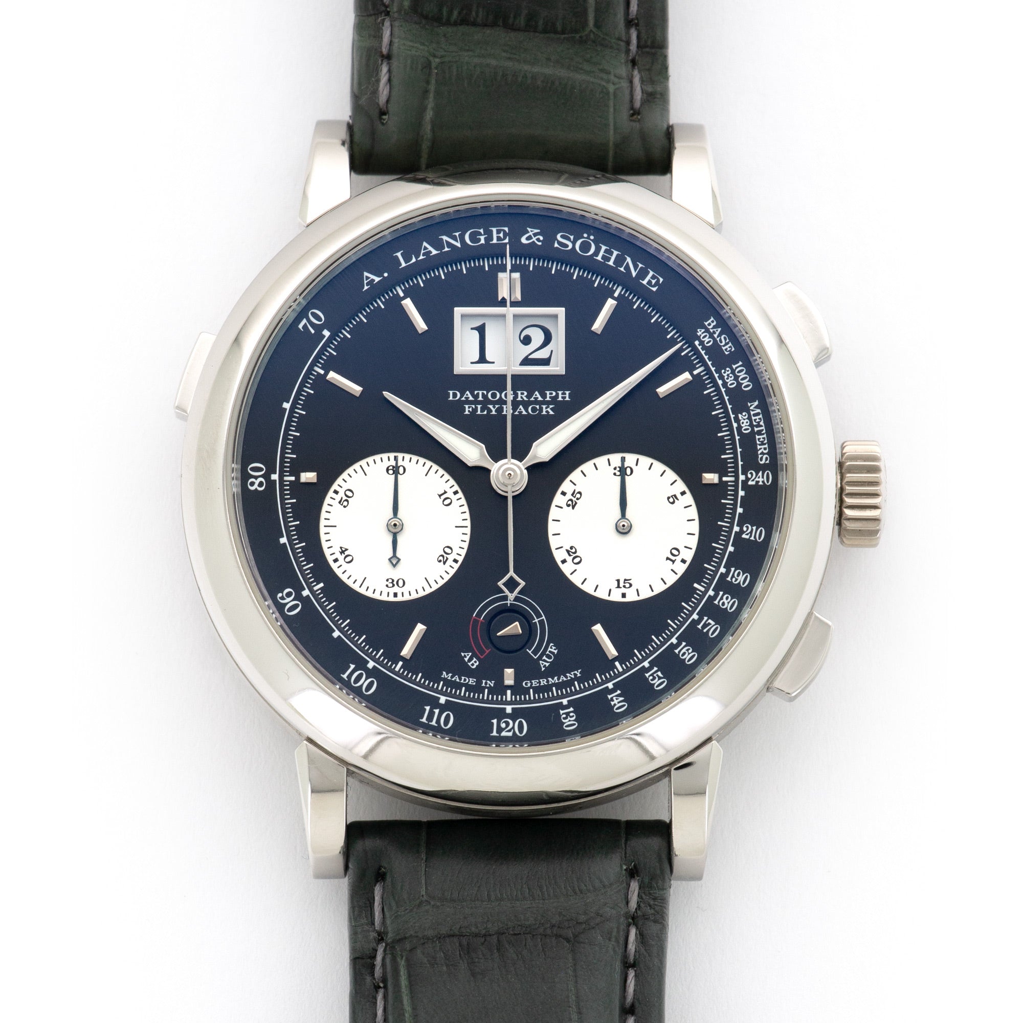 A. Lange &amp; Sohne - A. Lange &amp; Sohne Platinum Datograph Up Down Watch Ref. 405.035 - The Keystone Watches