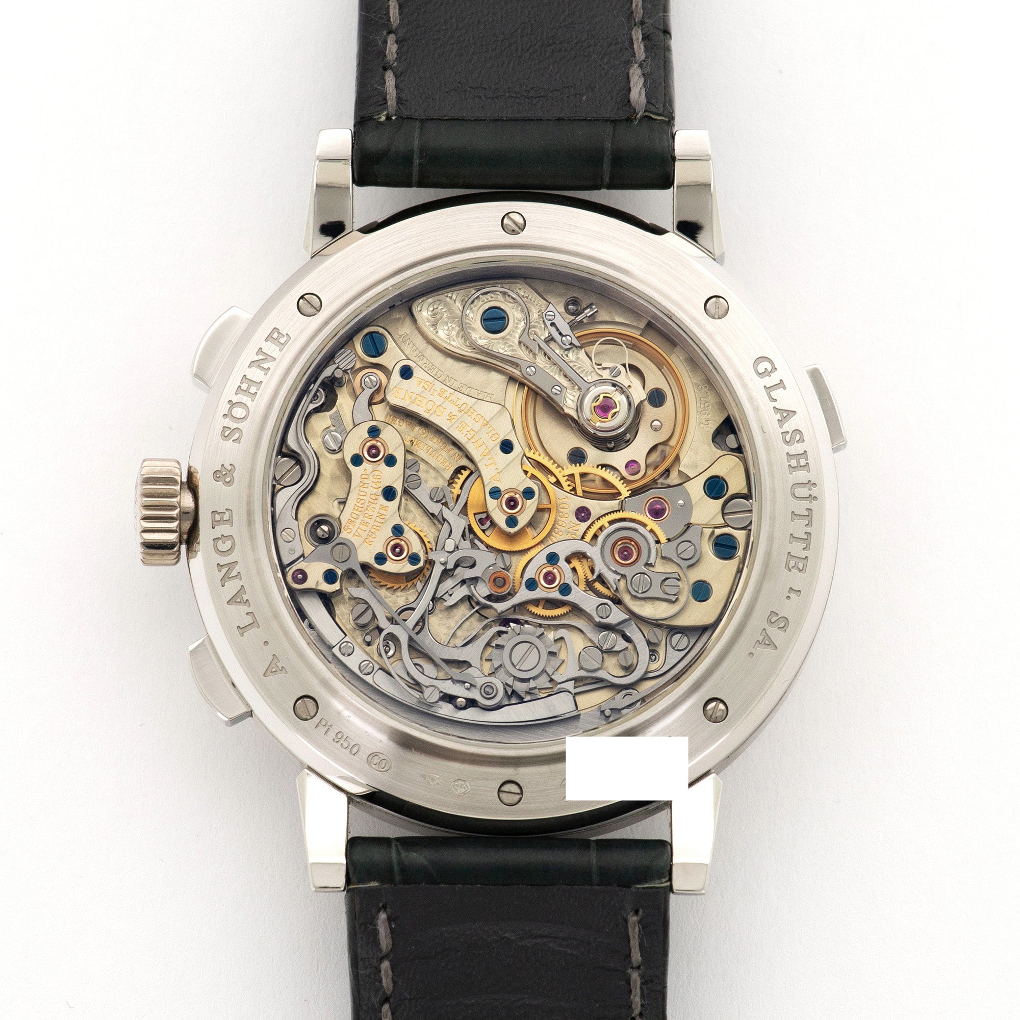 A. Lange &amp; Sohne - A. Lange &amp; Sohne Platinum Datograph Up Down Watch Ref. 405.035 - The Keystone Watches