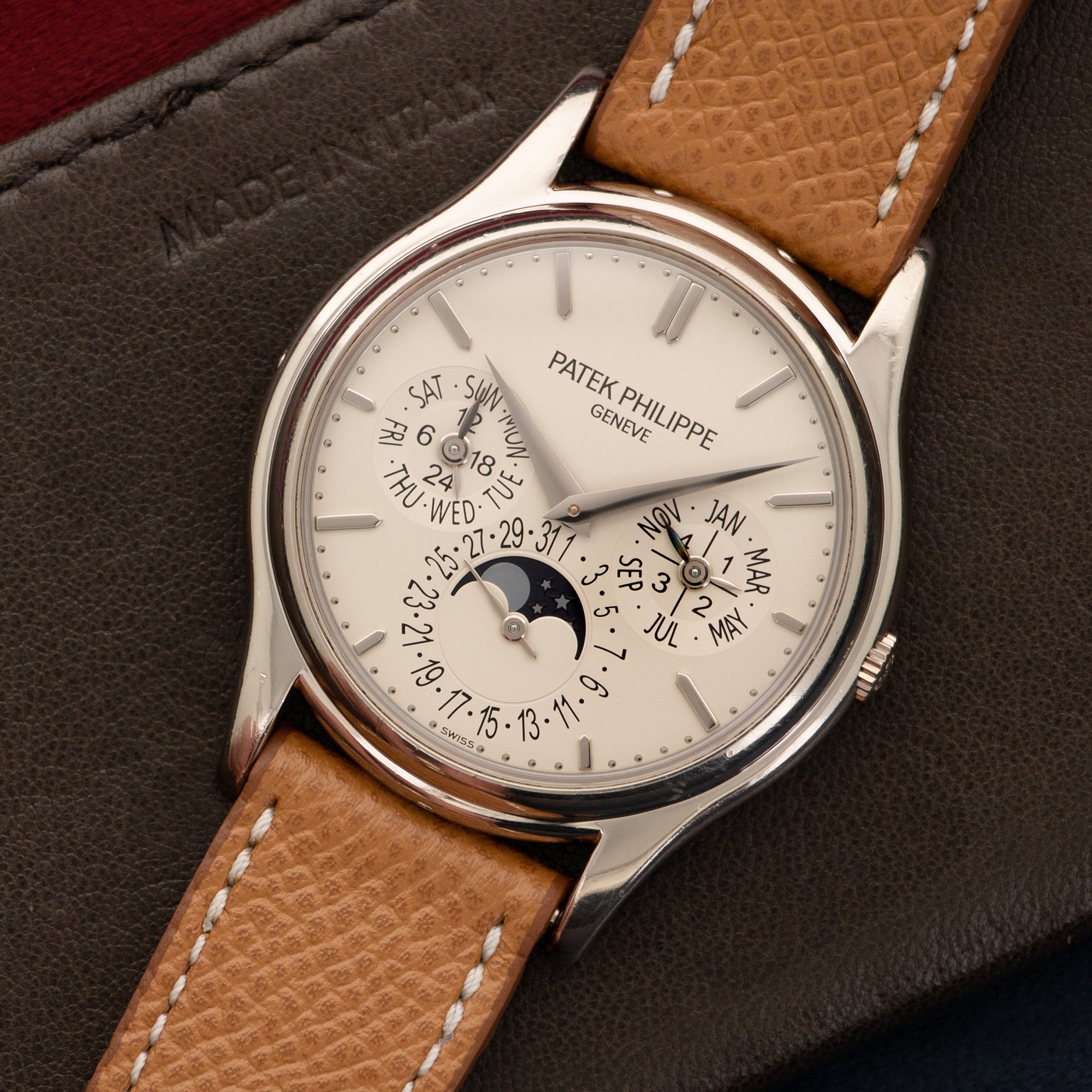 Patek Philippe - Patek Philiipe White Gold Perpetual Calendar Watch Ref. 5140 - The Keystone Watches