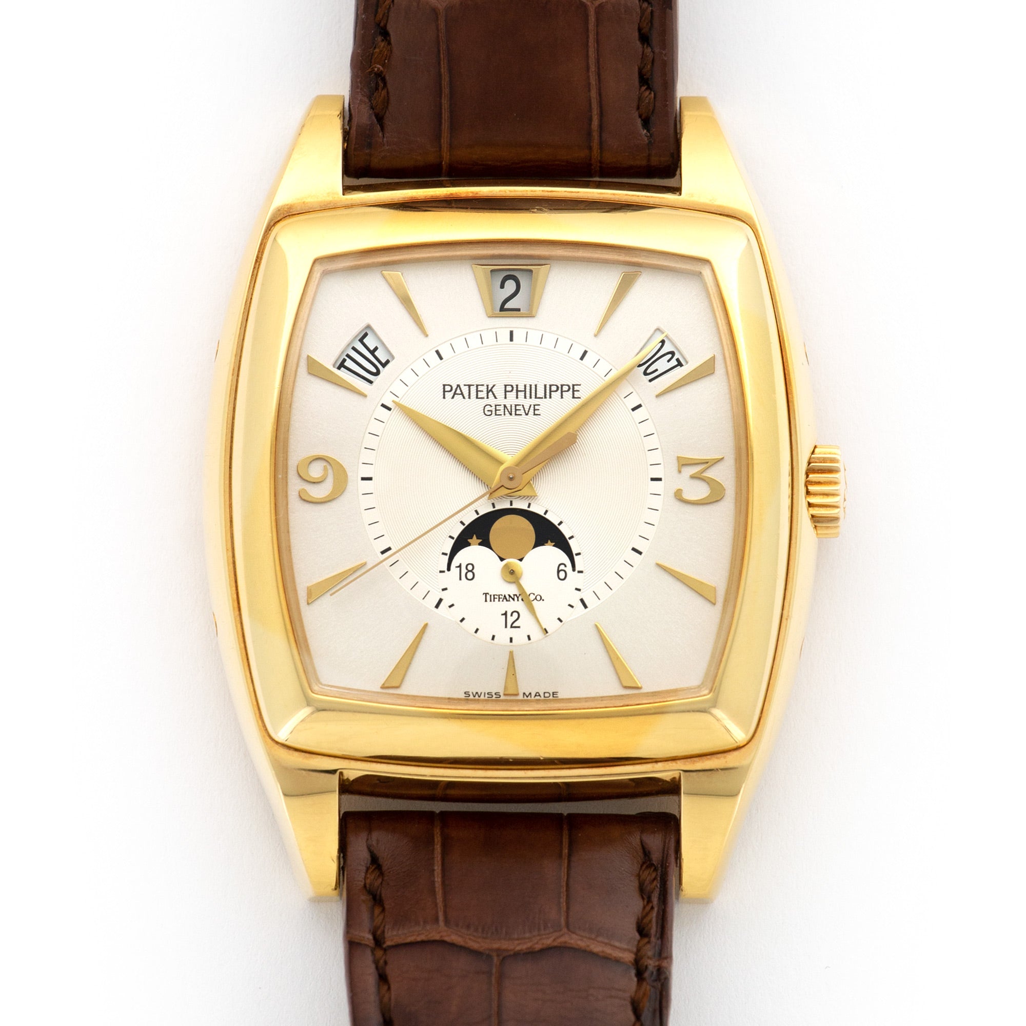 Patek Philippe - Patek Philippe Annual Calendar Moonphase Watch Ref. 5135 Retailed by Tiffany & Co. - The Keystone Watches
