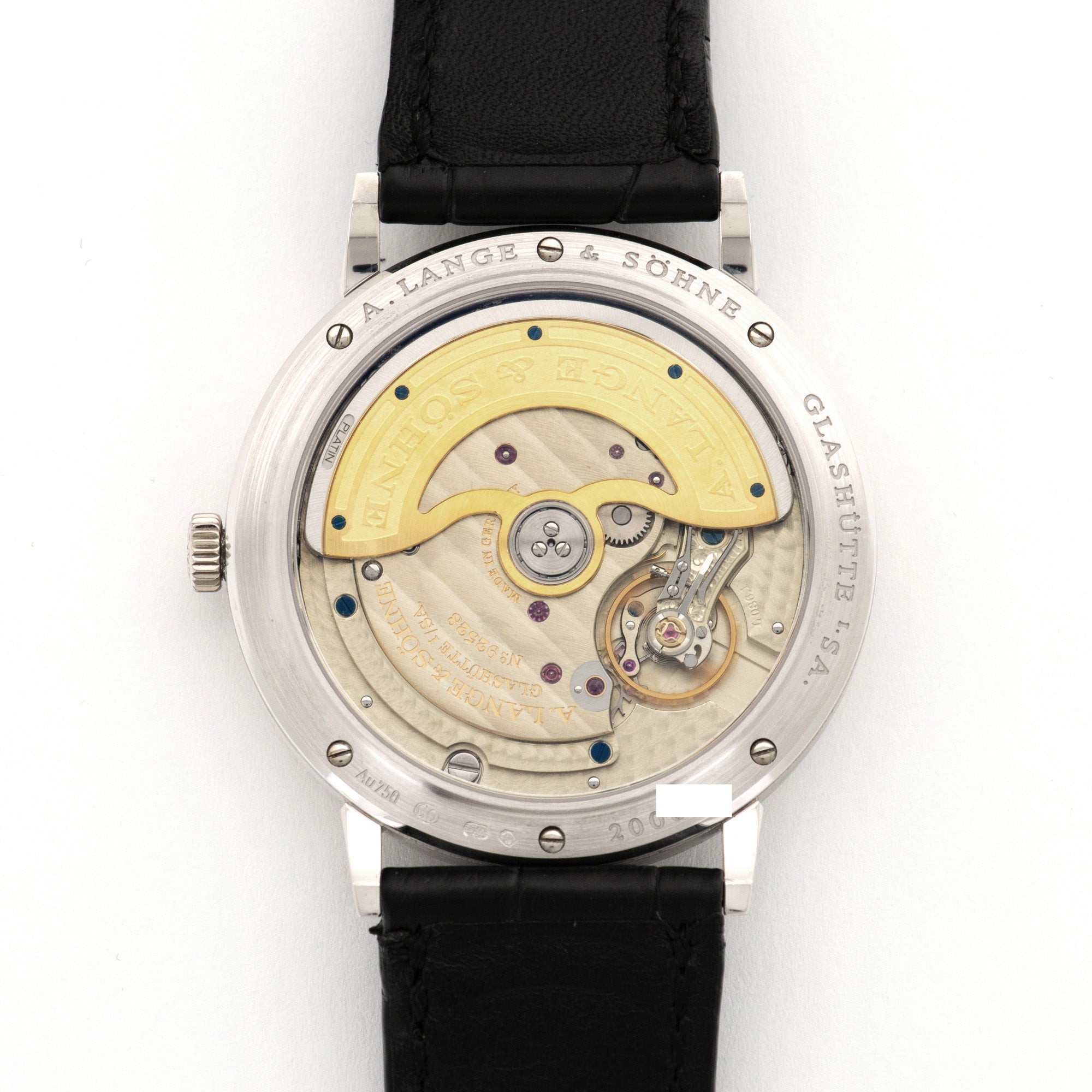 A. Lange &amp; Sohne - A. Lange &amp; Sohne White Gold Saxonia Automatic Watch Ref. 380.027 - The Keystone Watches