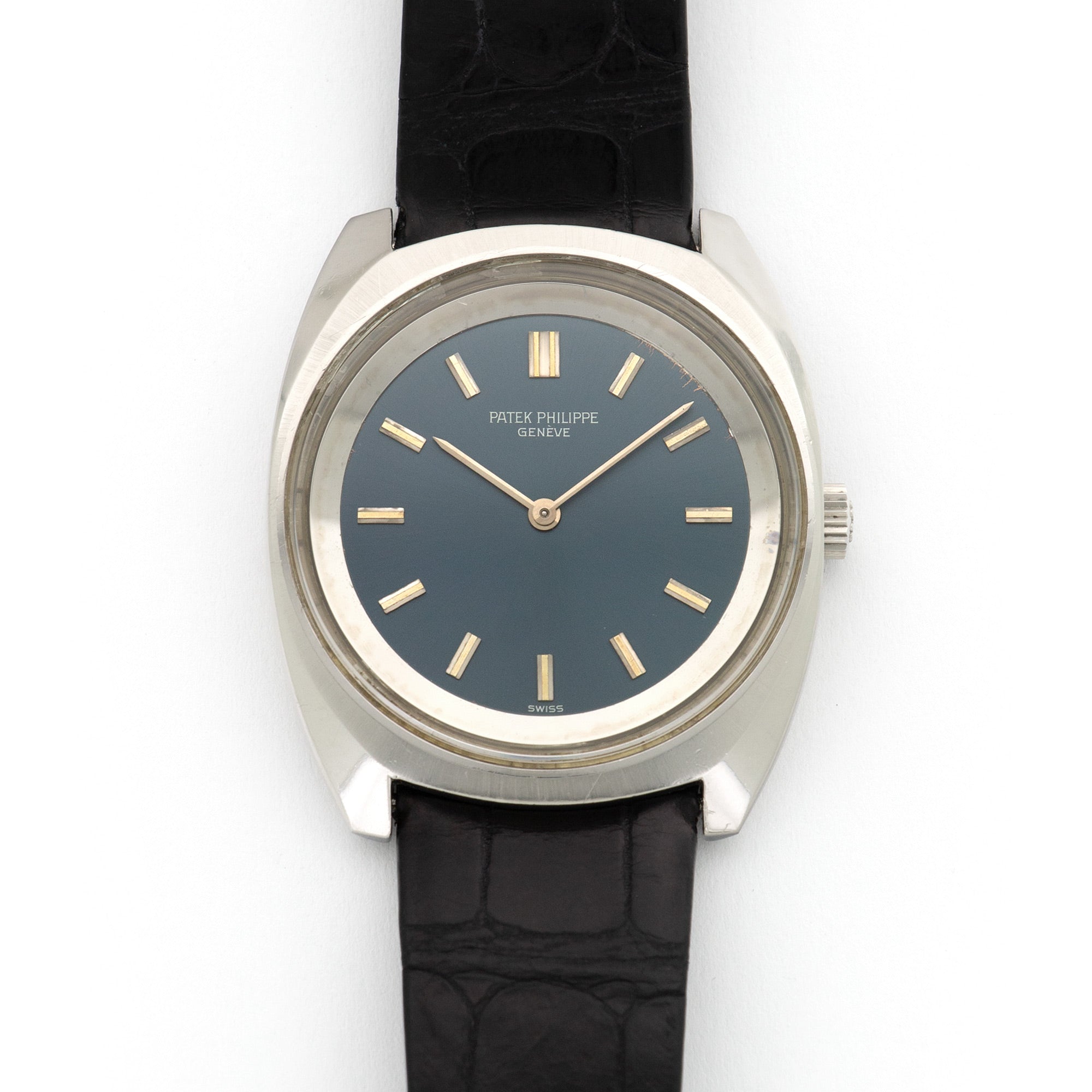 Patek Philippe - Patek Philippe Steel Tonneau Waterproof Watch Ref. 3579 - The Keystone Watches