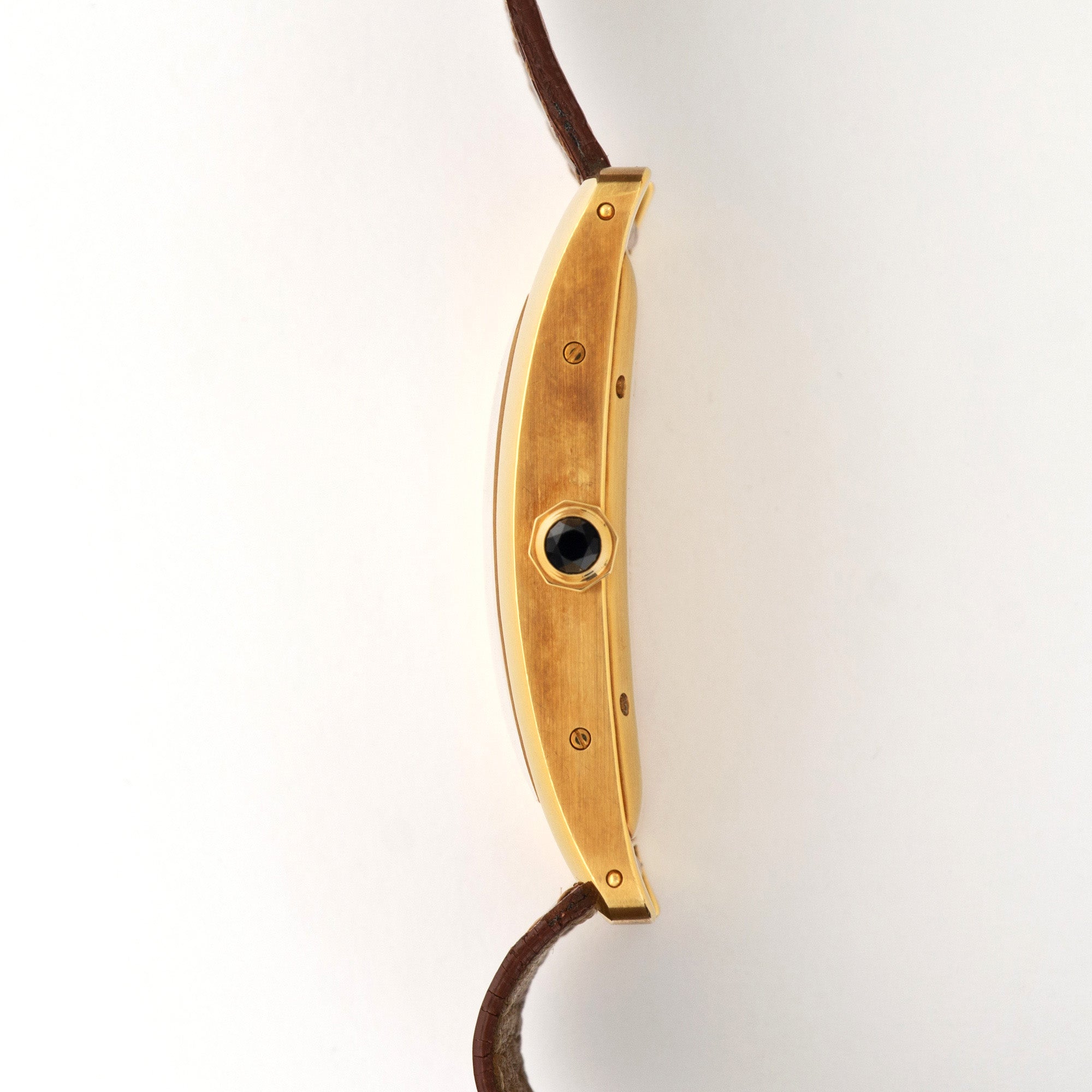 Cartier - Cartier Yellow Gold Tank Americaine Automatic Strap Watch - The Keystone Watches