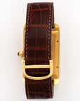 Cartier - Cartier Yellow Gold Tank Americaine Automatic Strap Watch - The Keystone Watches