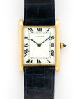 Cartier - Cartier Yellow Gold Jumbo Tank Automatic Watch - The Keystone Watches