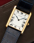 Cartier - Cartier Yellow Gold Jumbo Tank Automatic Watch - The Keystone Watches