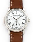 Patek Philippe - Patek Philippe Platinum Enamel Dial Minute Repeater Watch Ref. 5078 - The Keystone Watches